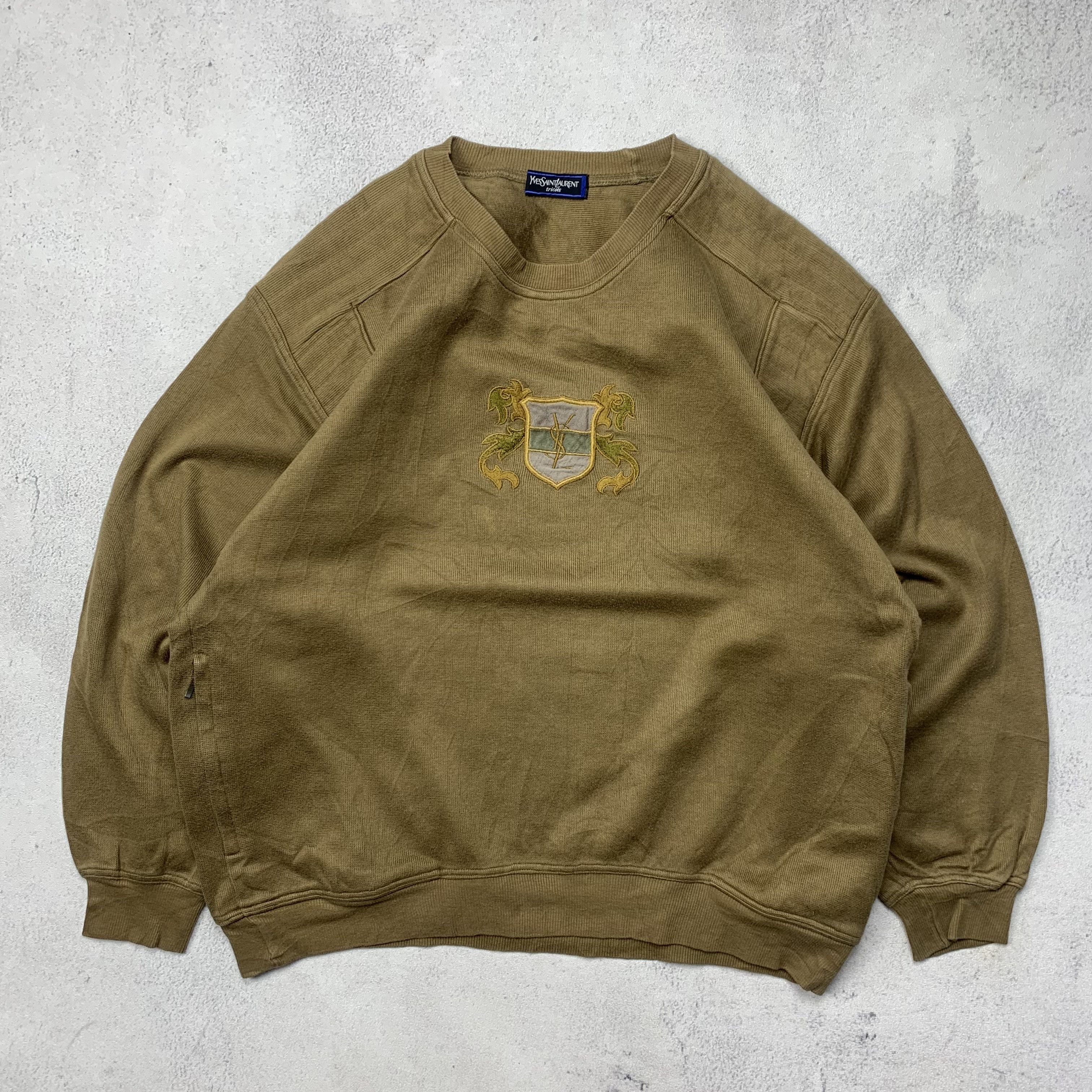 Vintage Yves Saint Laurent YSL Sweatshirt Crewneck