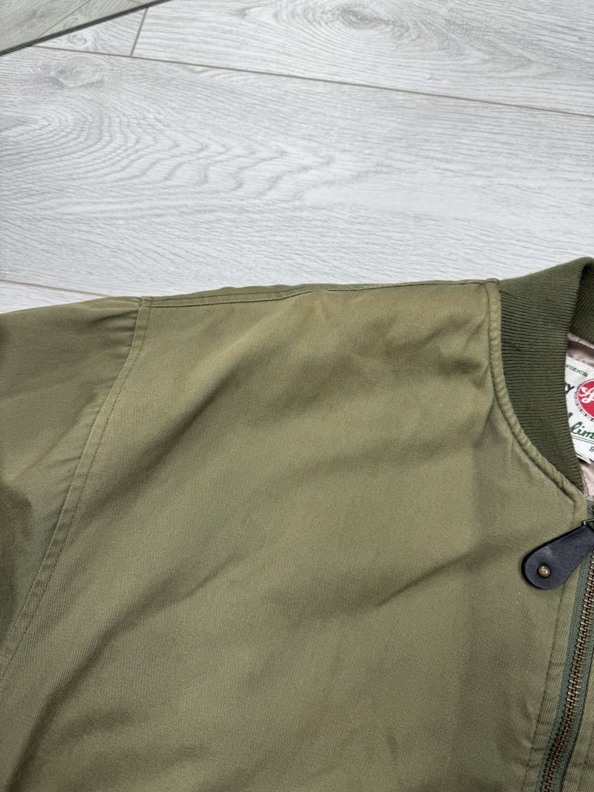 Chevignon × Vintage Chevignon Green Varsity Bomber Embroidered Jacket Size US XXL / EU 58 / 5 - 9 Thumbnail