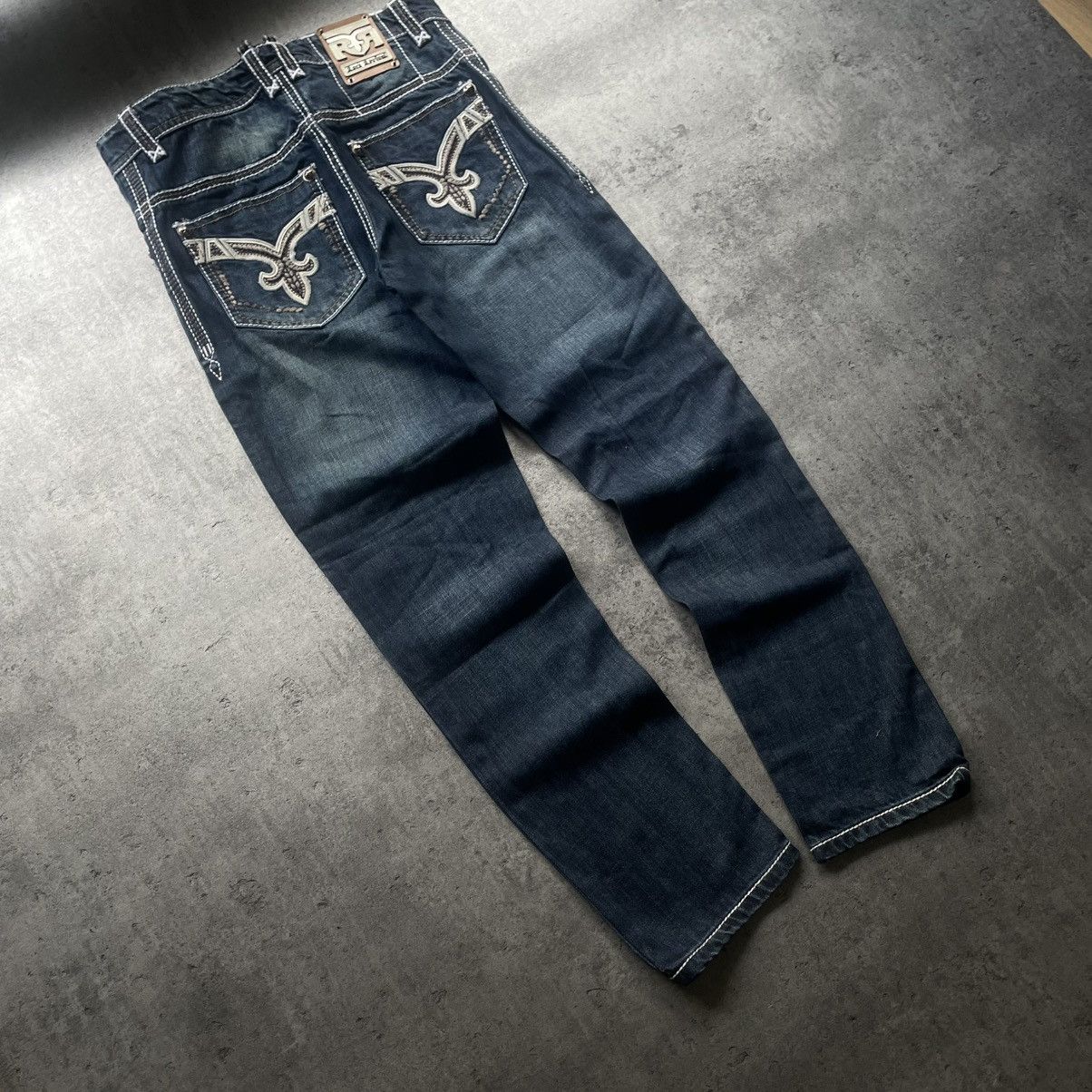 Rock Revival NWT Rock Revival Bilby Straight Fit Pocket Logo Pants Size US 32 / EU 48 - 2 Thumbnail