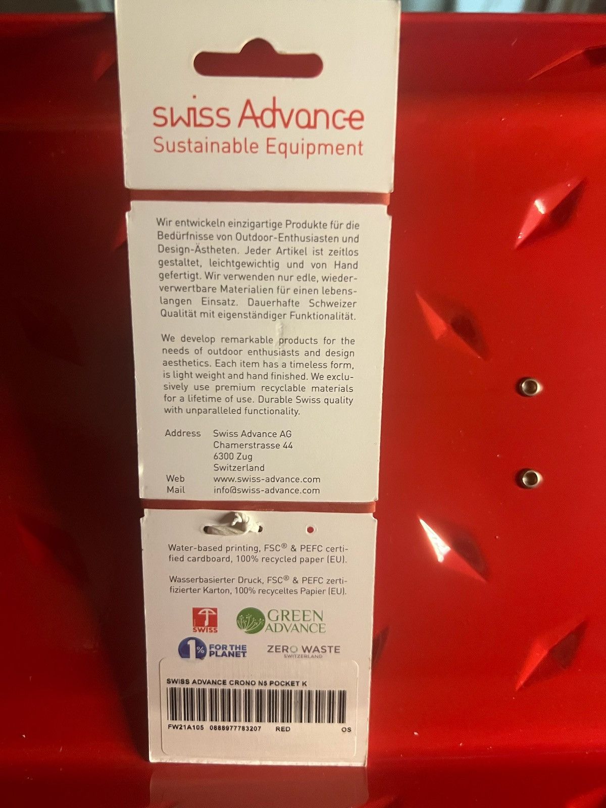 Supreme Supreme®/Swiss Advance Crono N5 Pocket Knife Size ONE SIZE - 2 Thumbnail