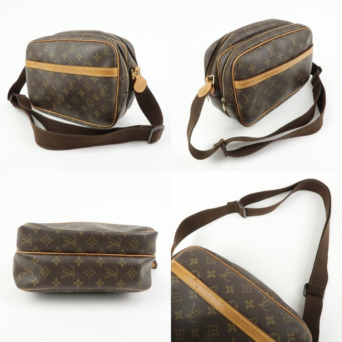 Louis Vuitton Louis Vuitton Monogram Reporter PM Crossbody Bag Size ONE SIZE - 3 Thumbnail