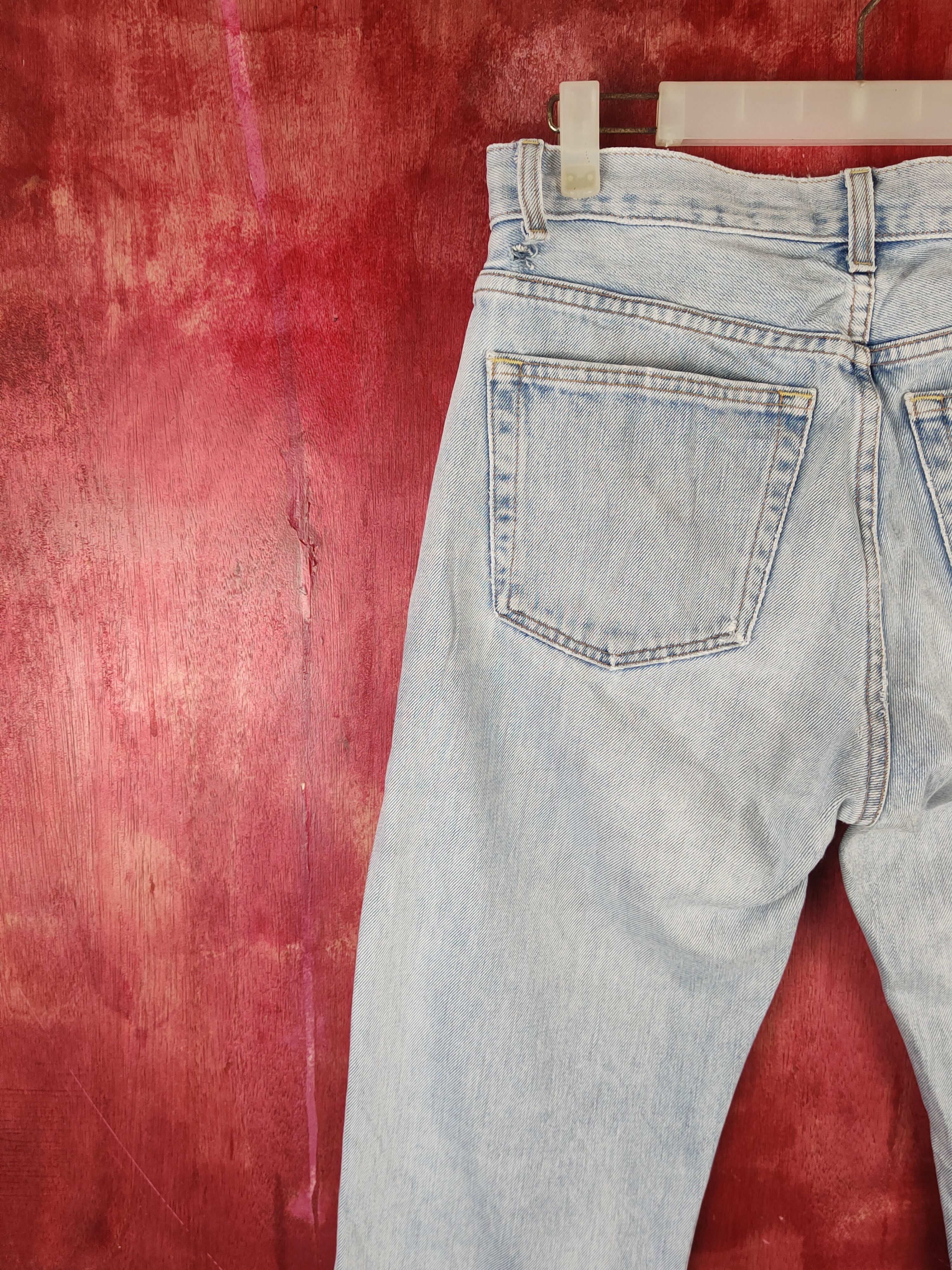 Gap GAP Blue Faded Distressed Ripped Jeans #1666 Size US 30 / EU 46 - 11 Thumbnail