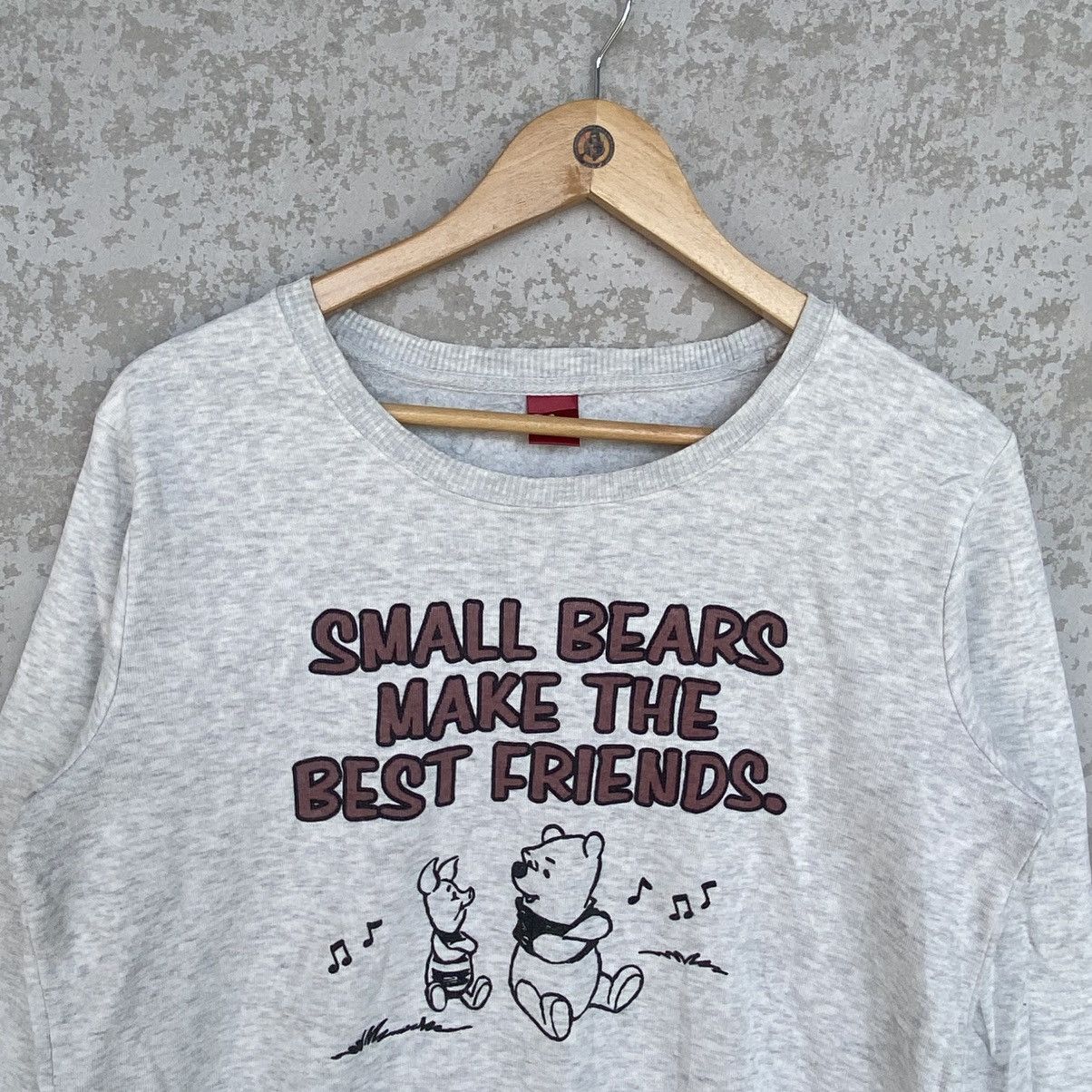 Other Vintage Disney Pooh Printed Crewneck Sweatshirt Gray Size M Size M / US 6-8 / IT 42-44 - 4 Thumbnail