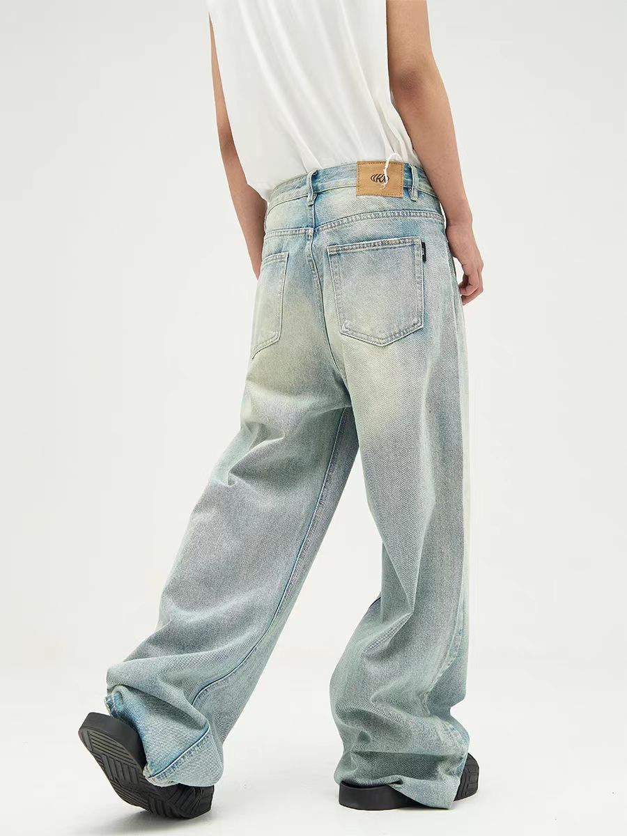 Japanese Brand × Jean Street Vintage Wide Leg Loose Jeans Size US 30 / EU 46 - 3 Thumbnail