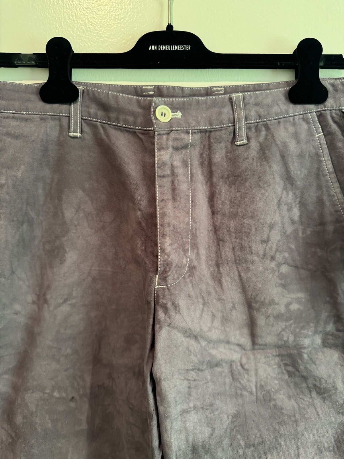 Issey Miyake Issey Miyake Plum Pants with Tassle’s Size US 34 / EU 50 - 2 Thumbnail