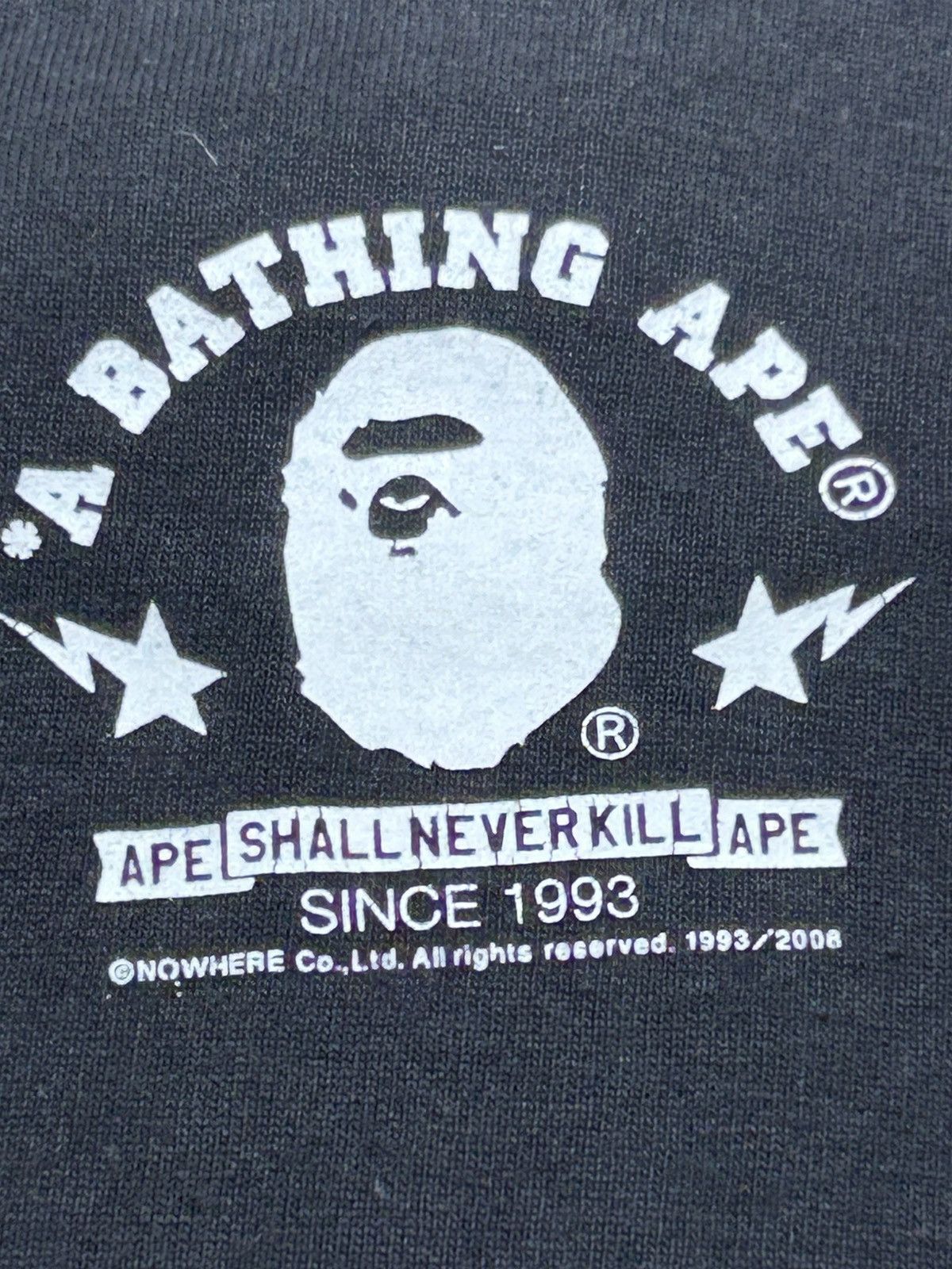 Bape Og 2008 Baby milo shark face tee S Size US S / EU 44-46 / 1 - 3 Thumbnail