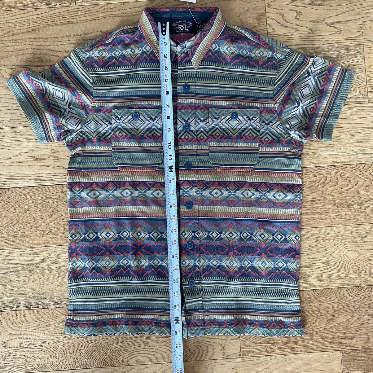 RRL Ralph Lauren RRL Double RL Ralph Lauren Navajo Serape Shirt Workwear Ikat Size US S / EU 44-46 / 1 - 10 Thumbnail