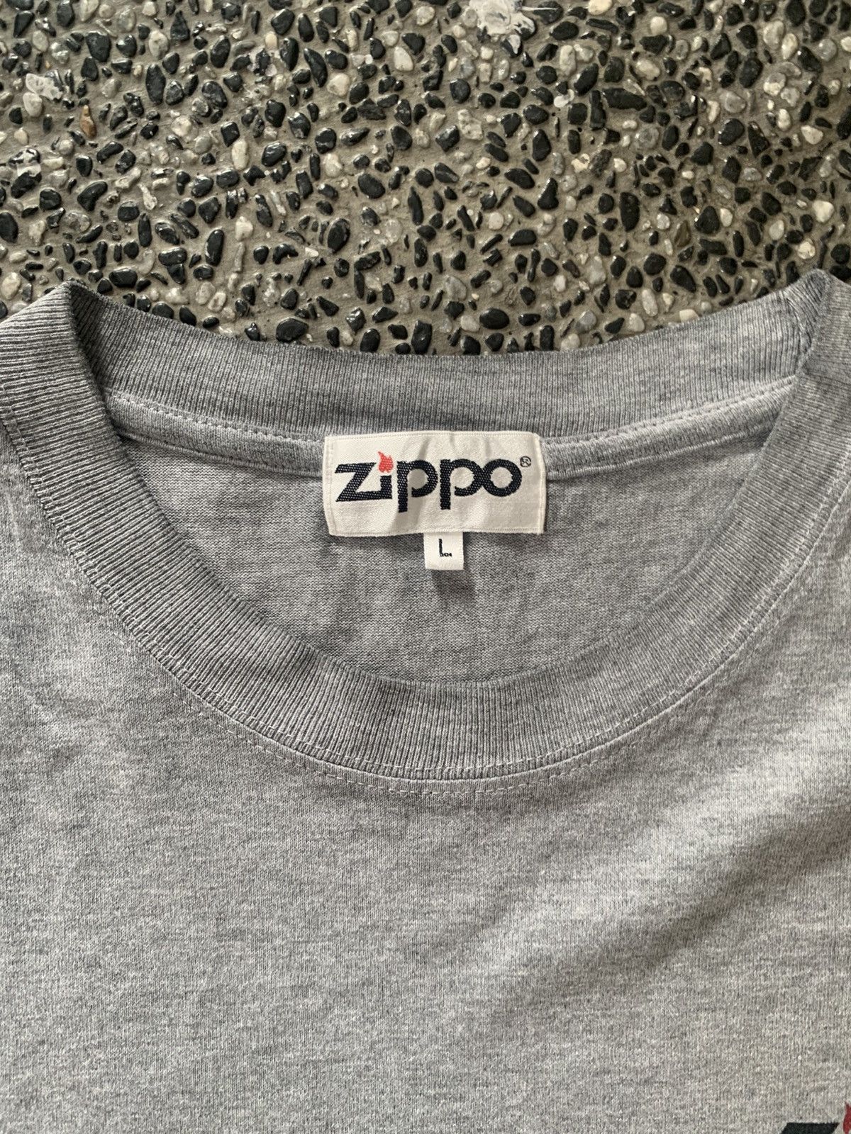 Zippo Vintage Zippo Metal Lighter Brand T shirt Size US L / EU 52-54 / 3 - 6 Thumbnail