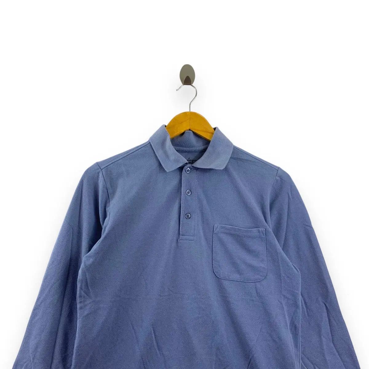 Yohji Yamamoto Vintage YOHJI YAMAMOTO INED Homme Polo Tee Shirt Size US S / EU 44-46 / 1 - 2 Thumbnail