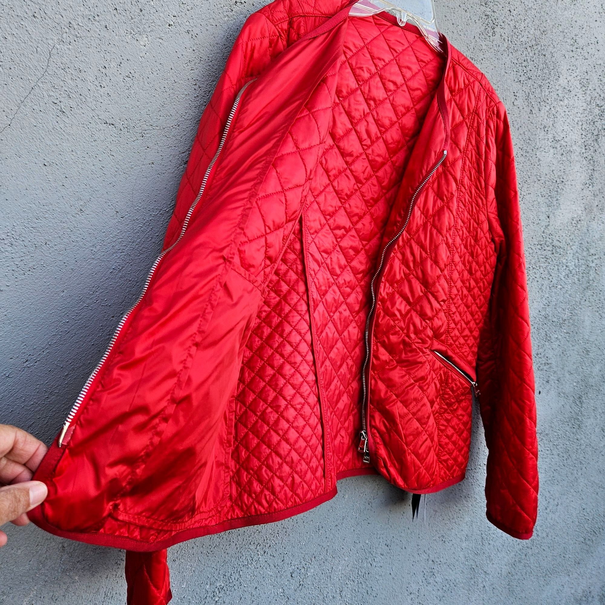 Paul & Shark Paul & Shark Men’s Red Quilted Nylon Jacket L Lightweight Zi Size US L / EU 52-54 / 3 - 7 Thumbnail