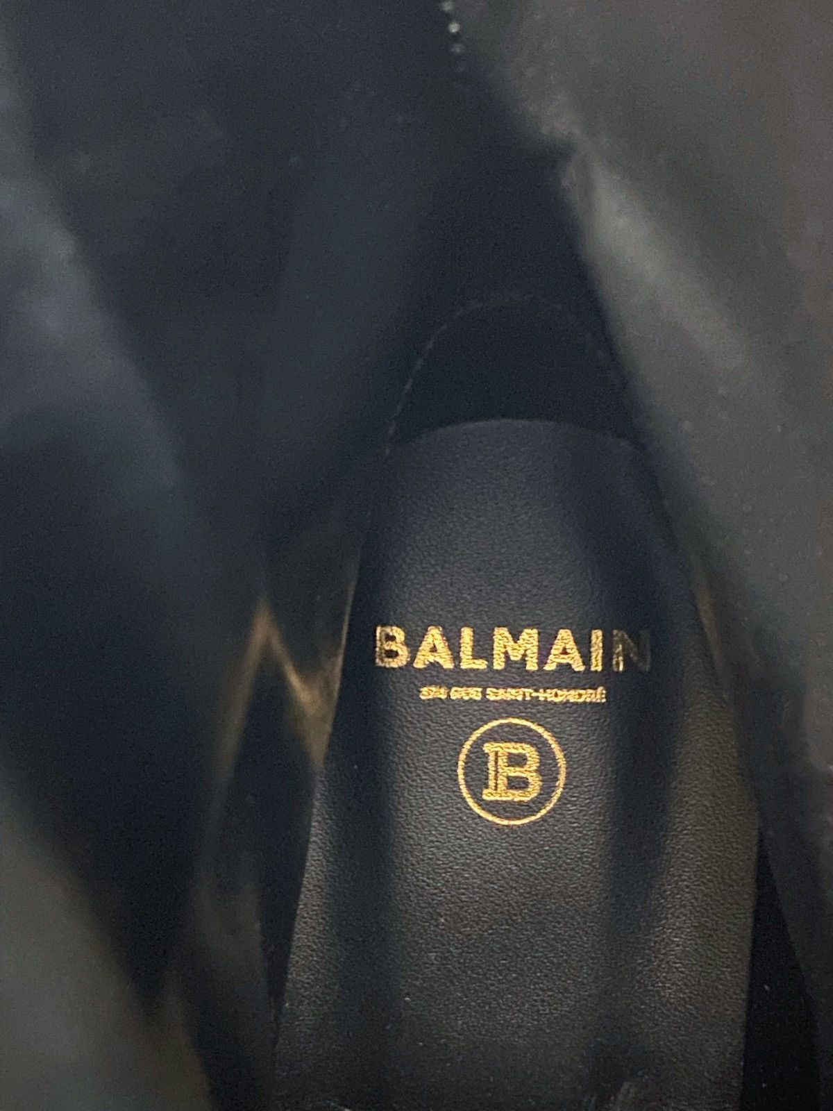 Balmain Balmain Brune Leather Platform Ankle Boots size 39.5 Size US 9.5 / IT 39.5 - 13 Thumbnail