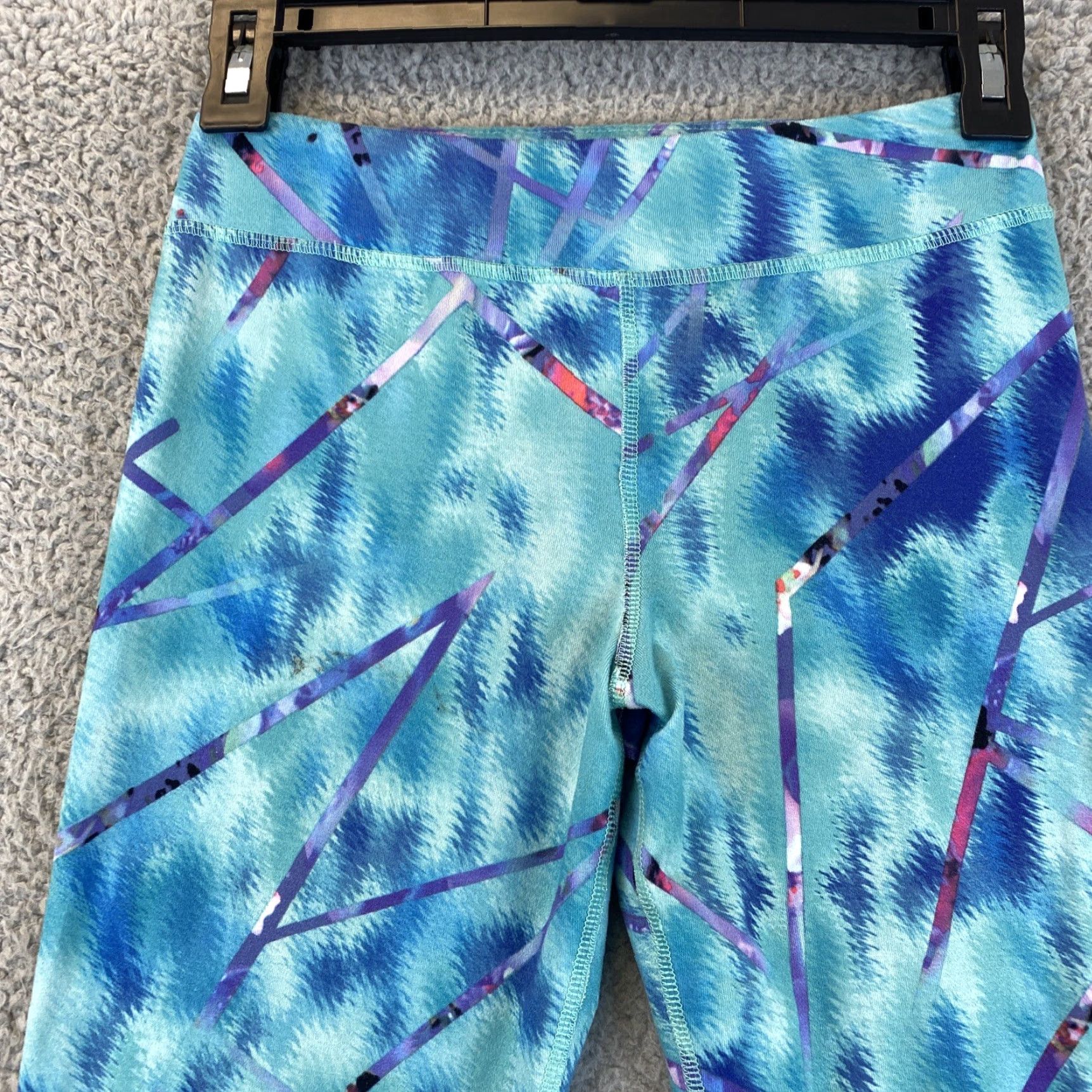 Champion Champion Leggings Woman’s Size L (10-12) Multicolor Athletic Stretchy / 51-7 Size 36" / US 14 / IT 50 - 2 Thumbnail