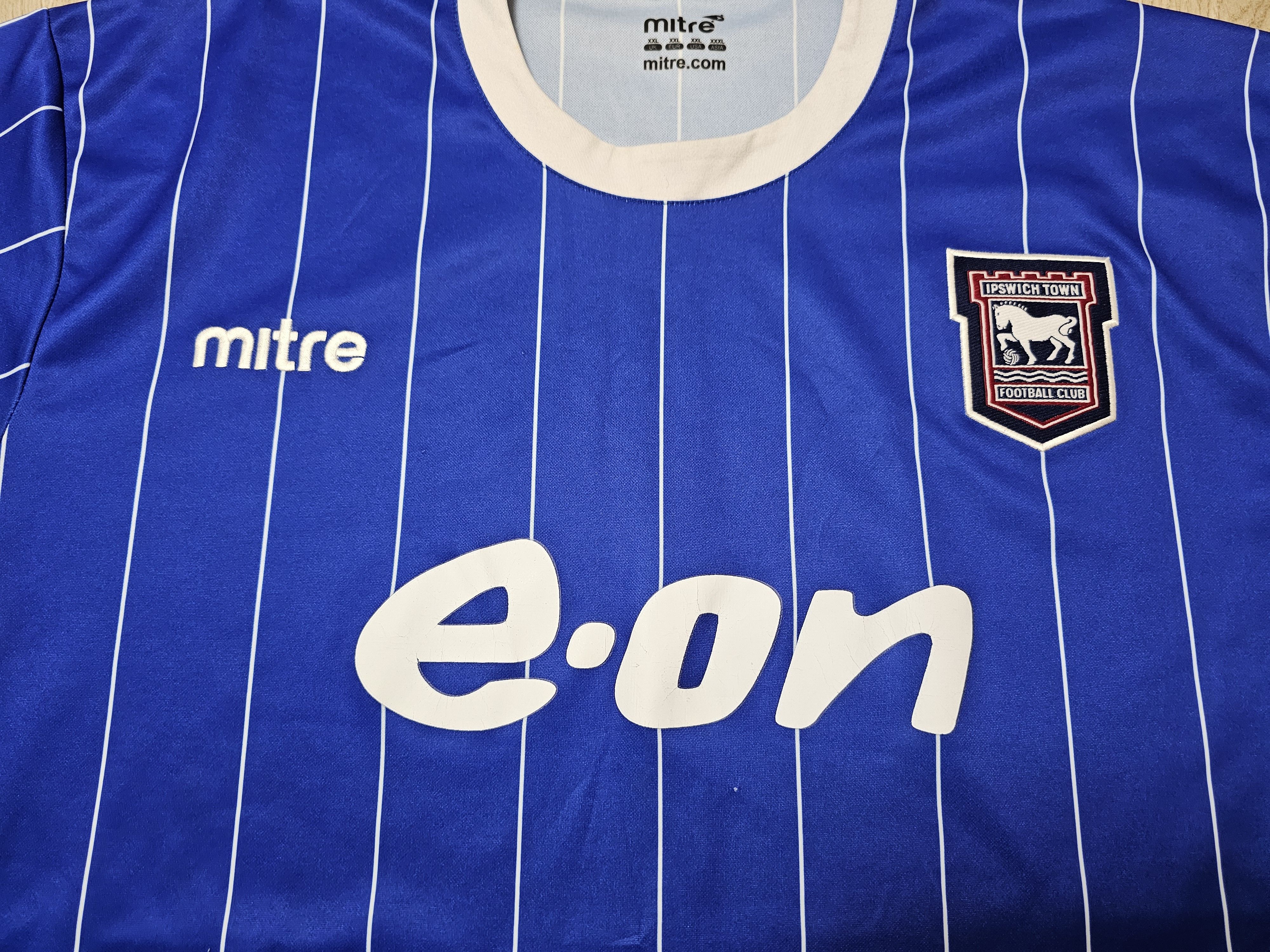 Vintage IPSWICH TOWN 2007 2008 HOME FOOTBALL SHIRT SOCCER JERSEY Size US XXL / EU 58 / 5 - 3 Thumbnail