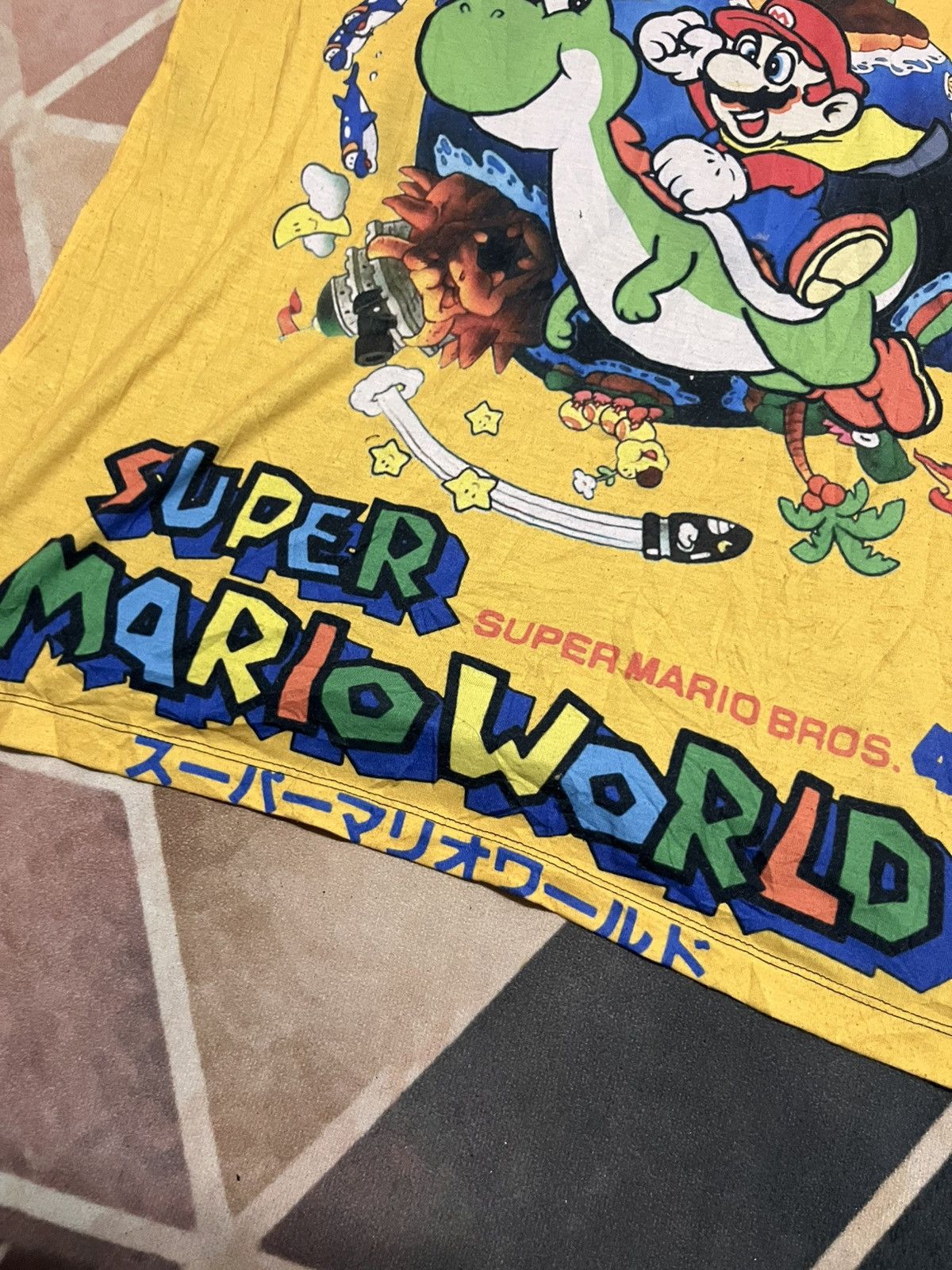 Nintendo 💥💥Nintendo Super Mario Fullprinted Overpirinted Tees Size US L / EU 52-54 / 3 - 5 Thumbnail
