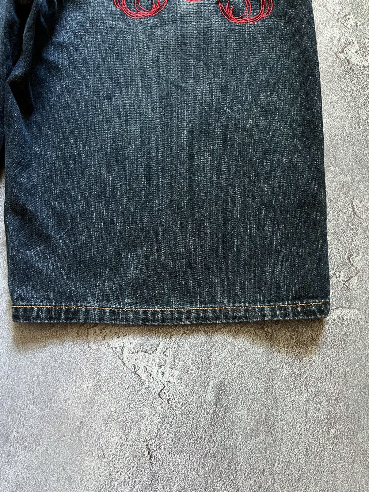 Coogi 90s Vintage Jeans Shorts Sweater Embroidered Big Logo Baggy Size US 40 / EU 56 - 10 Thumbnail