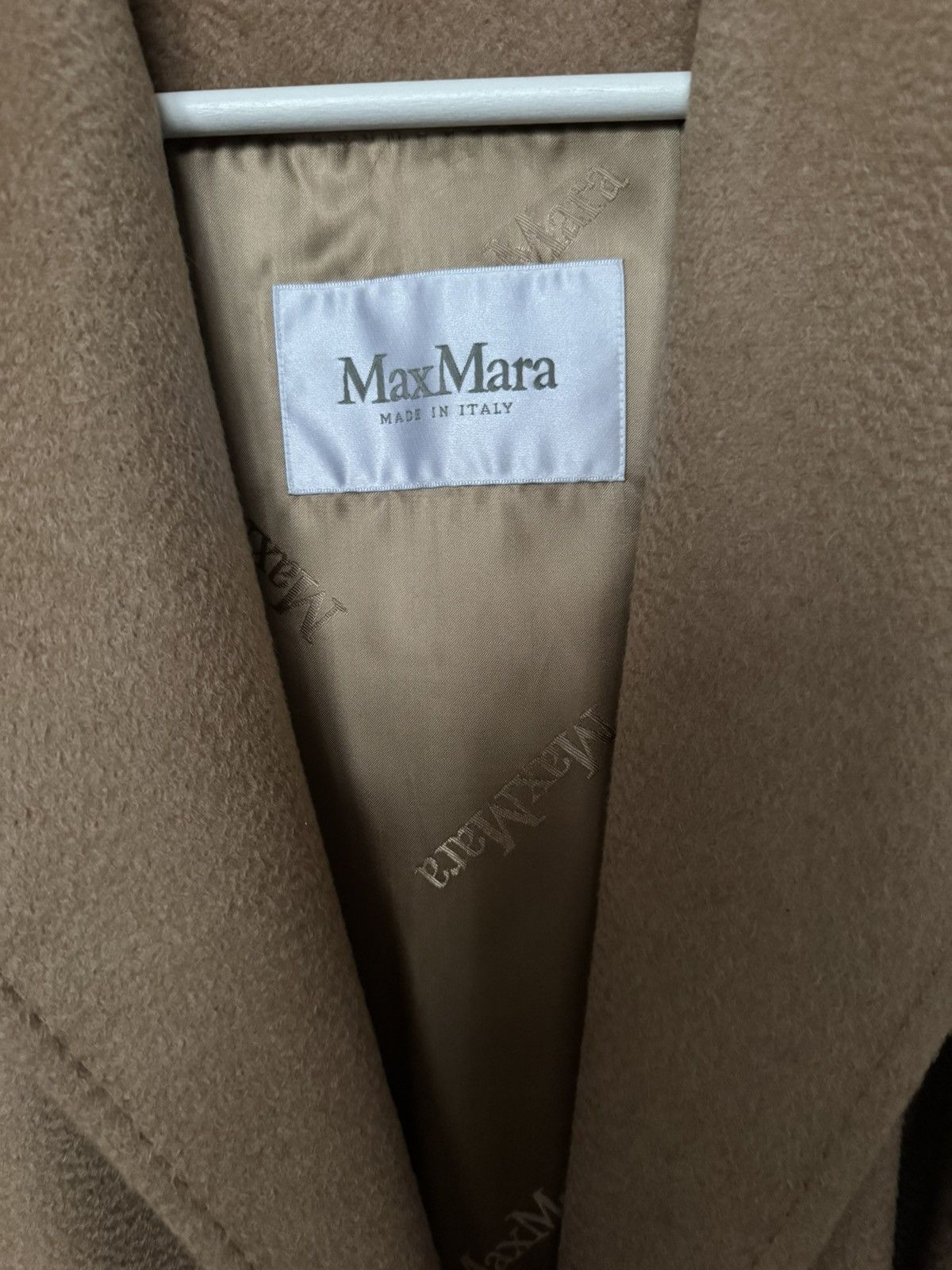 Max Mara Max Mara Rialto Camel Hair Short Hooded Coat Size L / US 10 / IT 46 - 5 Thumbnail