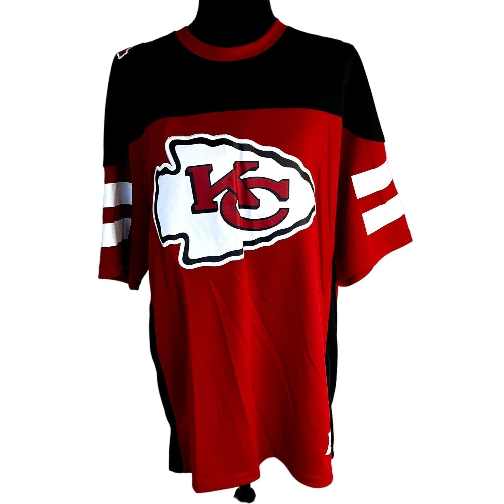 Other Kansas City OTS NFL Men's Alton Jersey Short Sleeve Shirt Si