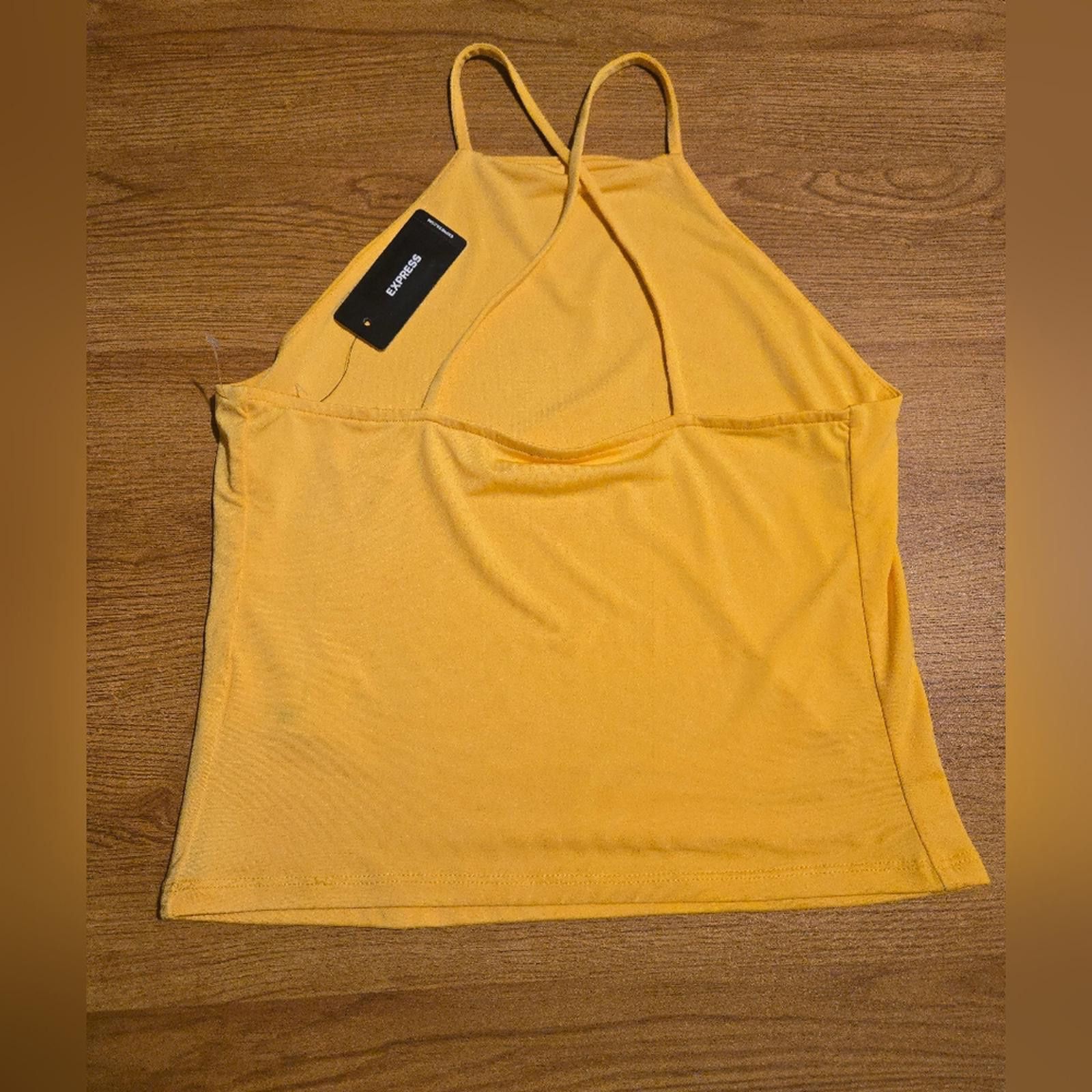 Express Express Gold Tank Size S / US 4 / IT 40 - 3 Thumbnail