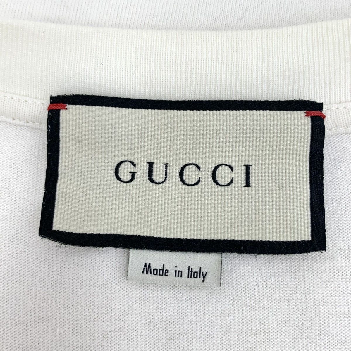 Gucci Gucci White Logo Printed Short Sleeve T-Shirt K26WX Size XS / US 0-2 / IT 36-38 - 5 Thumbnail