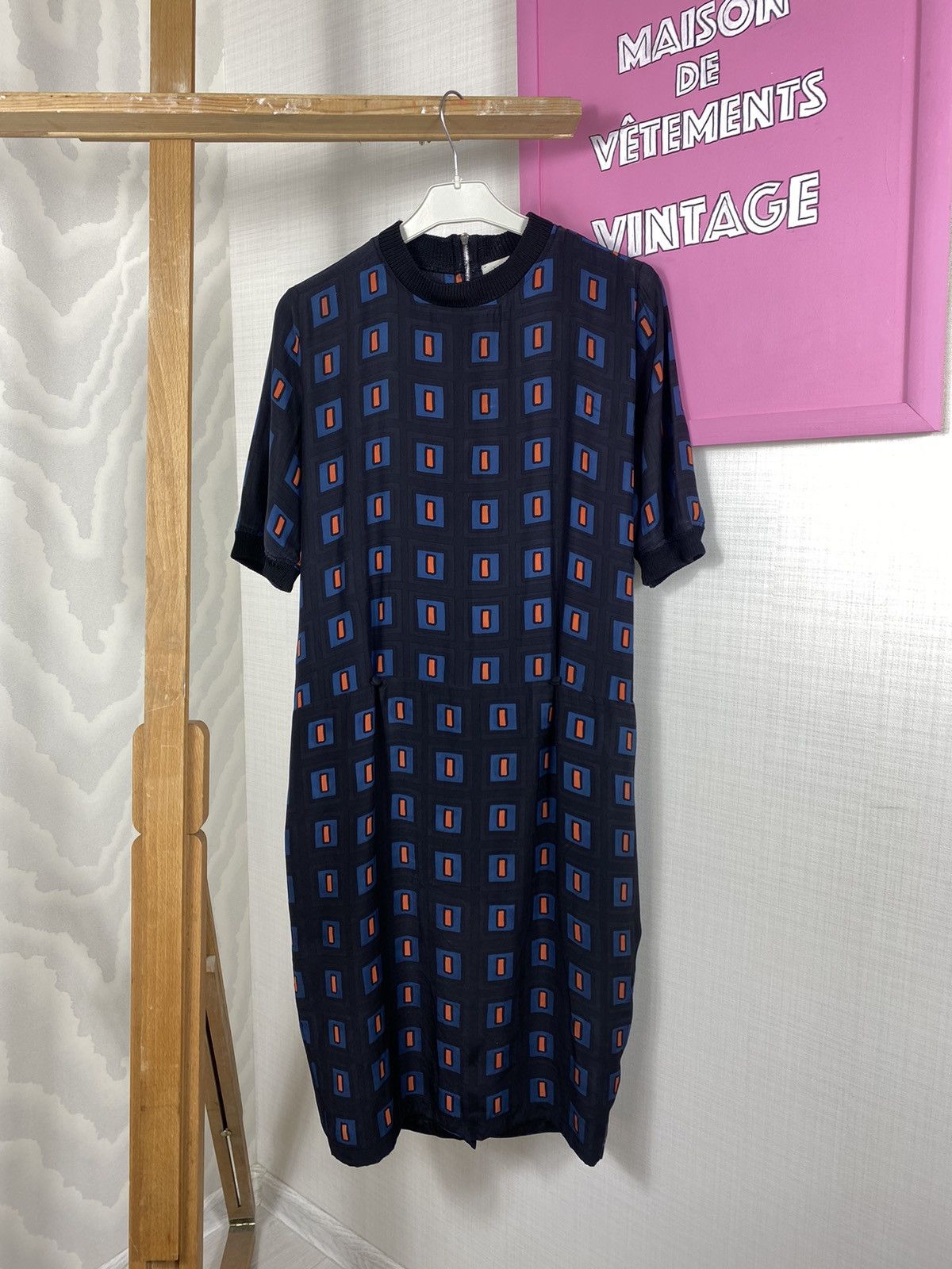 Folk Folk Plaid Short Sleeve Dress Size XS / US 0-2 / IT 36-38 - 3 Thumbnail