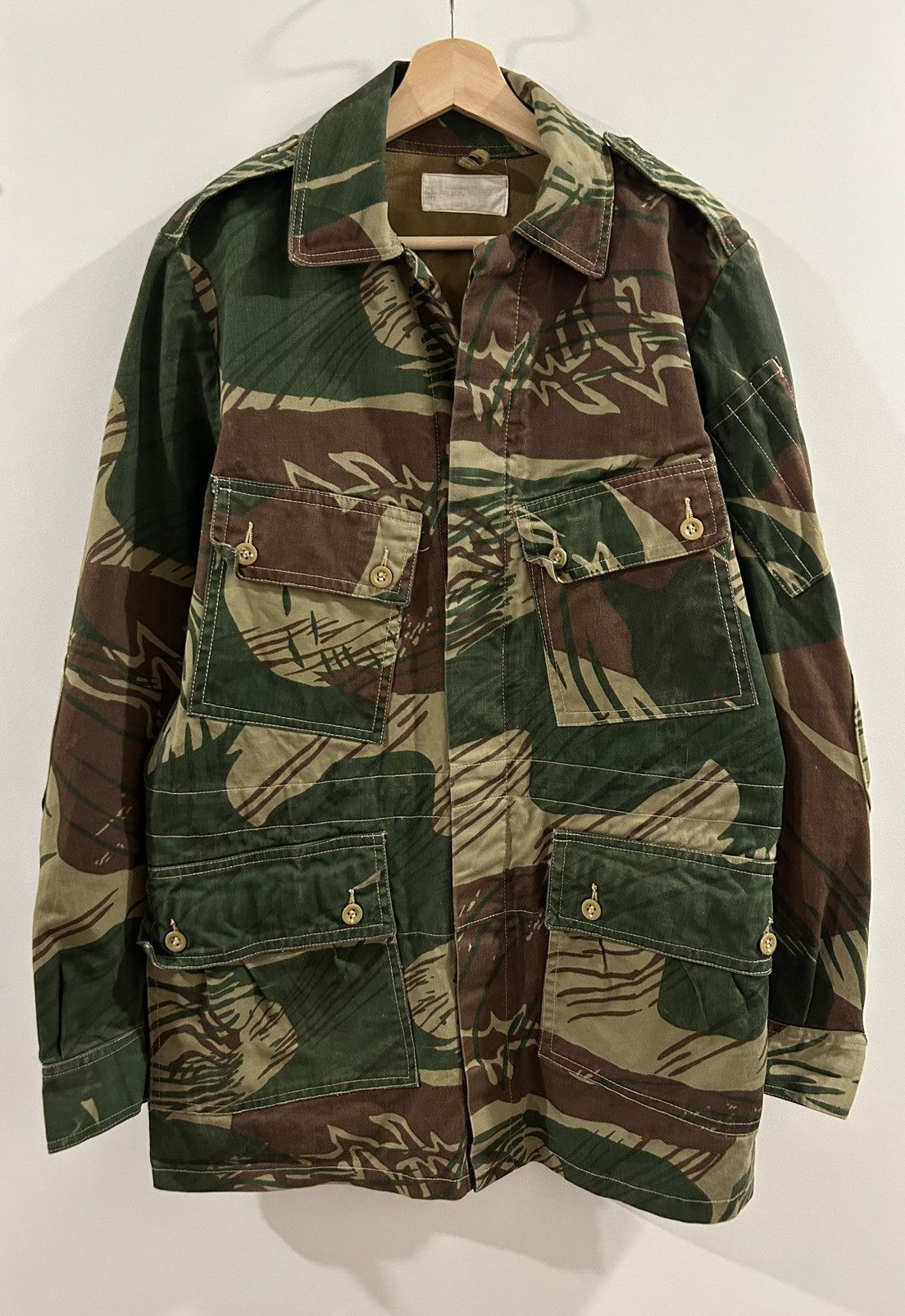 Vintage Vintage 70s Rhodesian Camo Field Jacket | Grailed