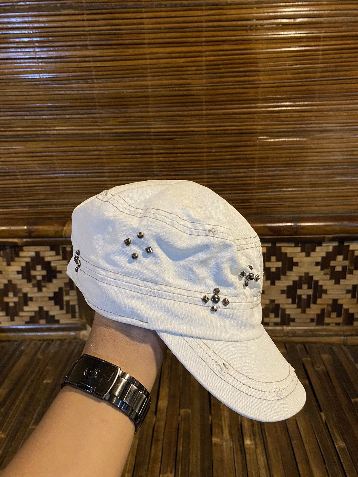 20471120 × If Six Was Nine 2000s cadet hat distressed blink punk y2k style Size ONE SIZE - 4 Thumbnail