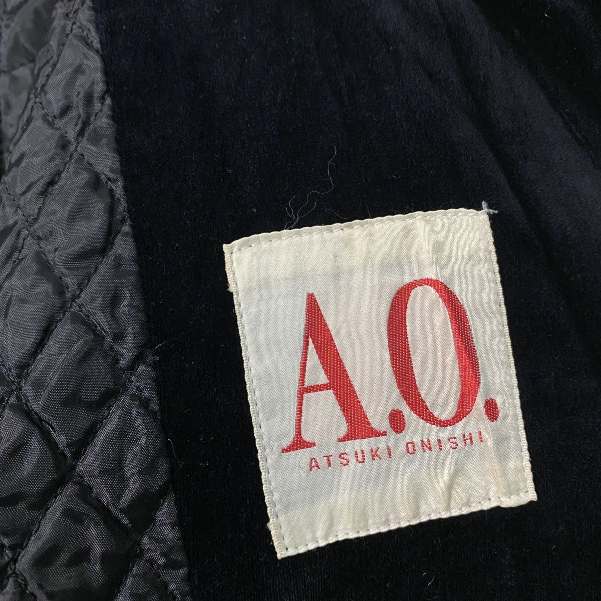 Yohji Yamamoto 📌Vintage Chore Velvet Jacket Atsuki Onishi Double Breast Size US M / EU 48-50 / 2 - 18 Thumbnail