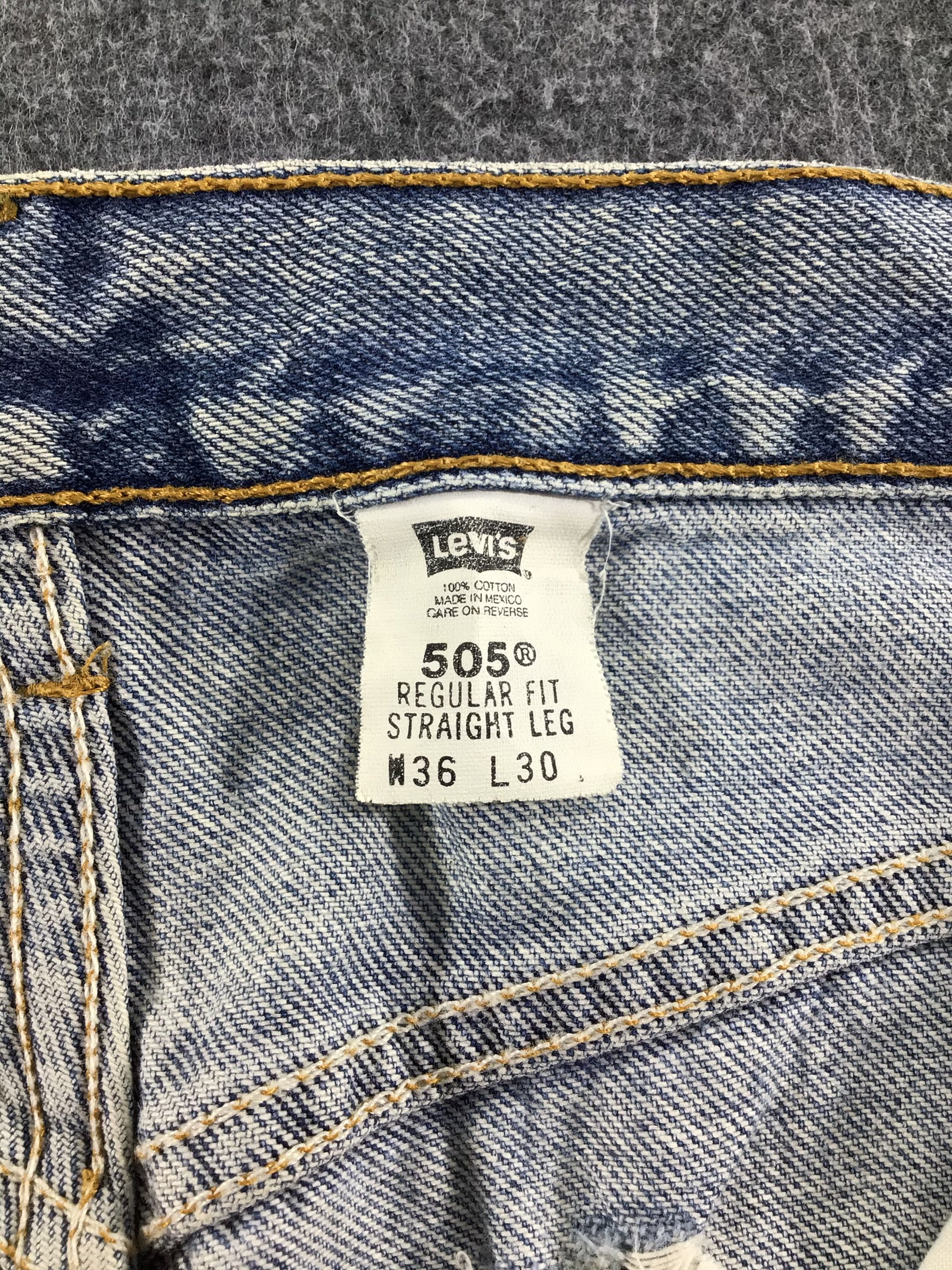 Levi's × Vintage Vintage Levis 505 Jeans-JM129 Size US 34 / EU 50 - 11 Thumbnail