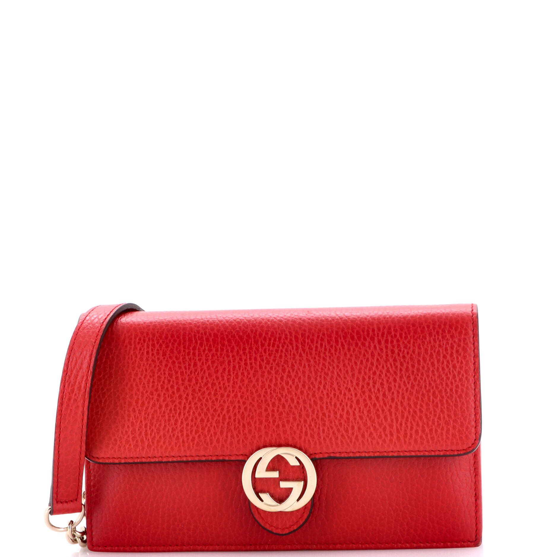 Gucci Interlocking Wallet on Chain Size ONE SIZE - 1 Thumbnail