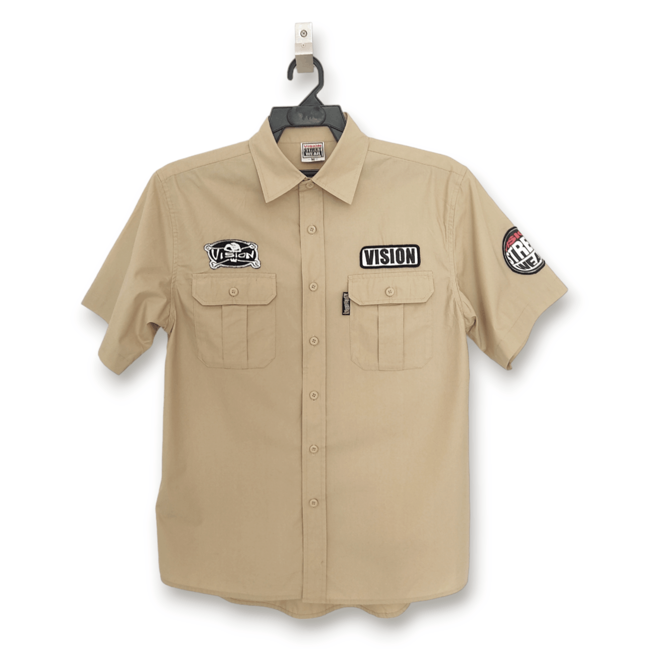 Vision Streetwear VISION STREETWEAR Buttons Up & Patched Works Shirts Size US M / EU 48-50 / 2 - 1 Thumbnail