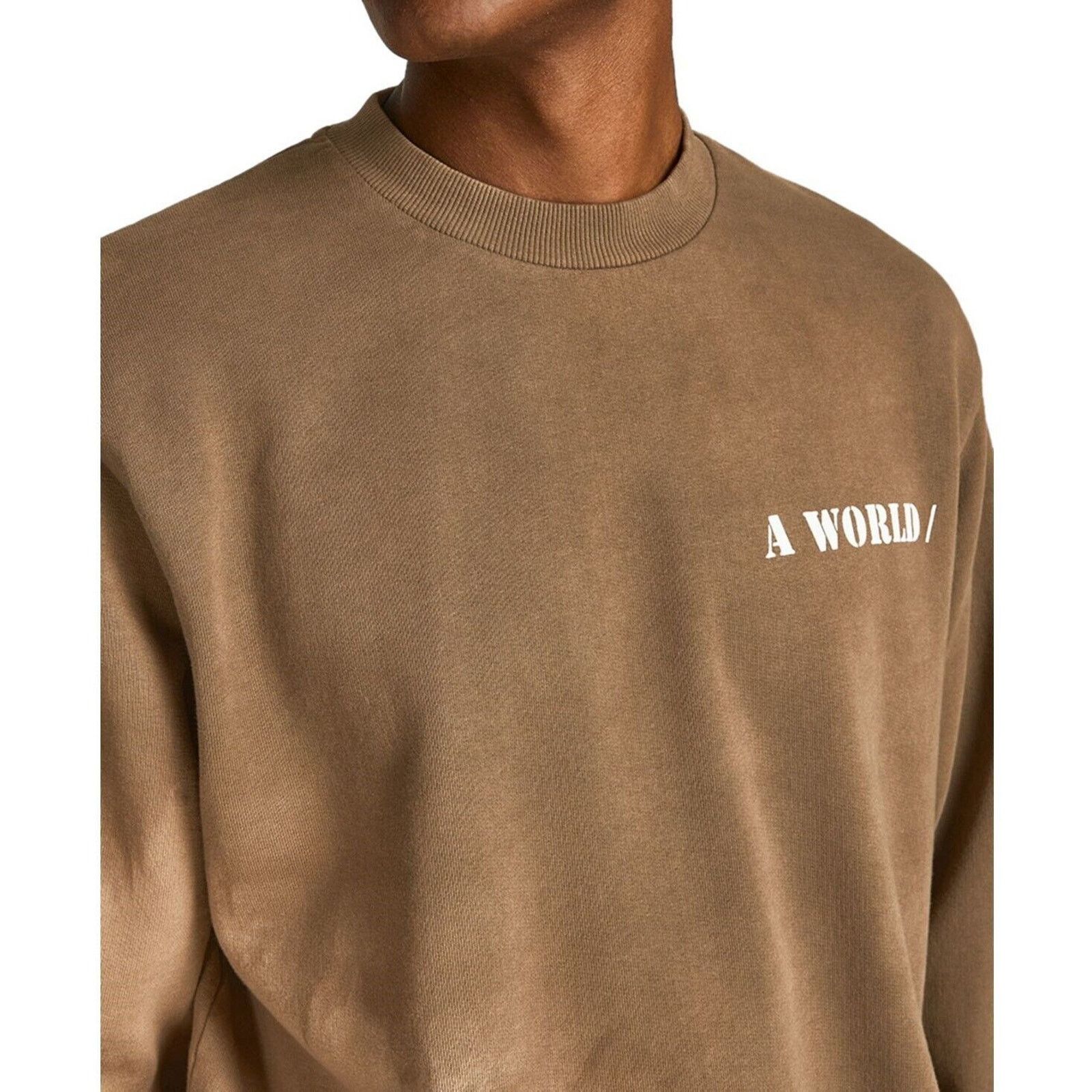 Jack & Jones Jack & Jones Men's Cotton Tie Dye Crew Sweatshirt Size M Size US M / EU 48-50 / 2 - 2 Thumbnail
