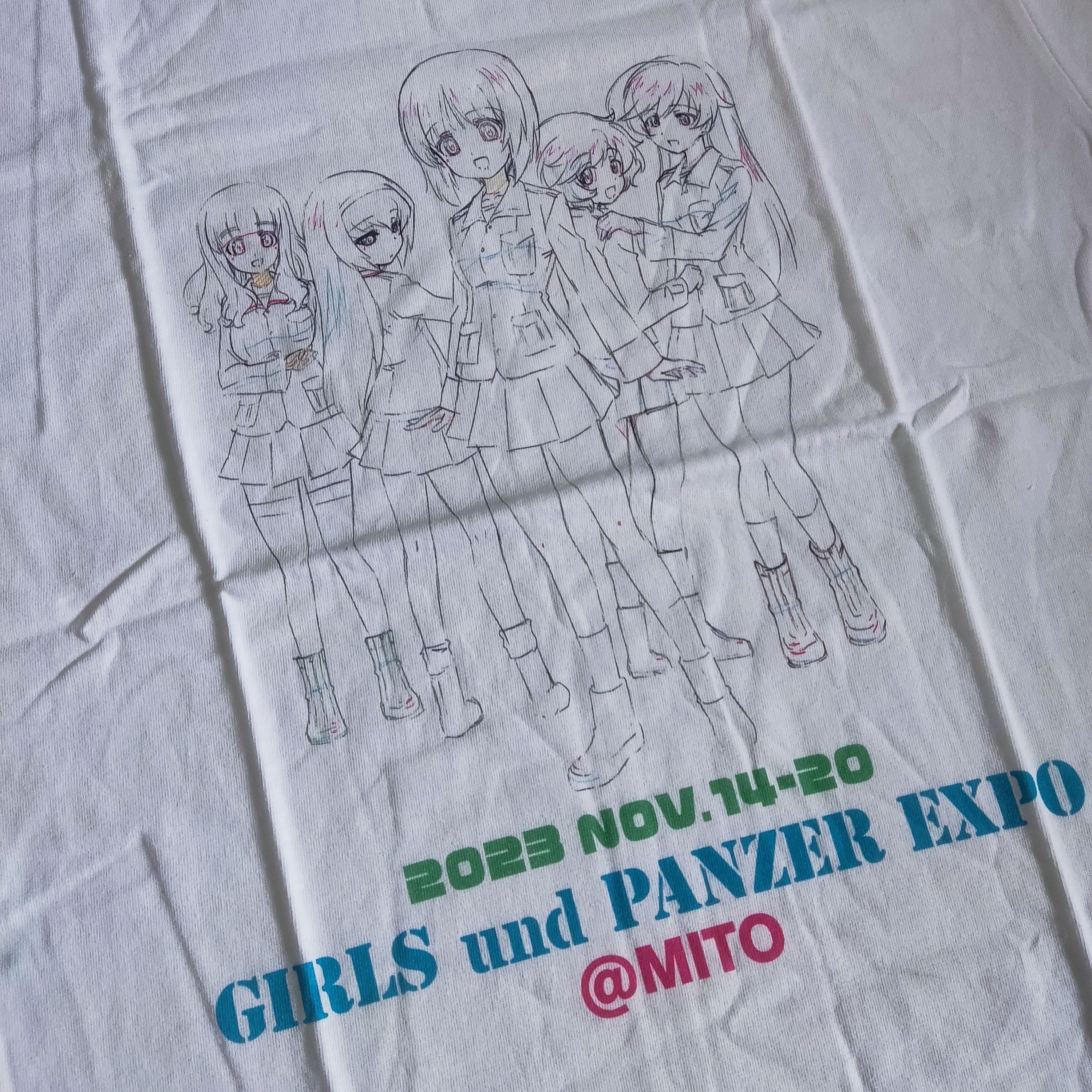 Anime Anime, Girl Und Panzer Silhouette. Size US L / EU 52-54 / 3 - 1 Thumbnail