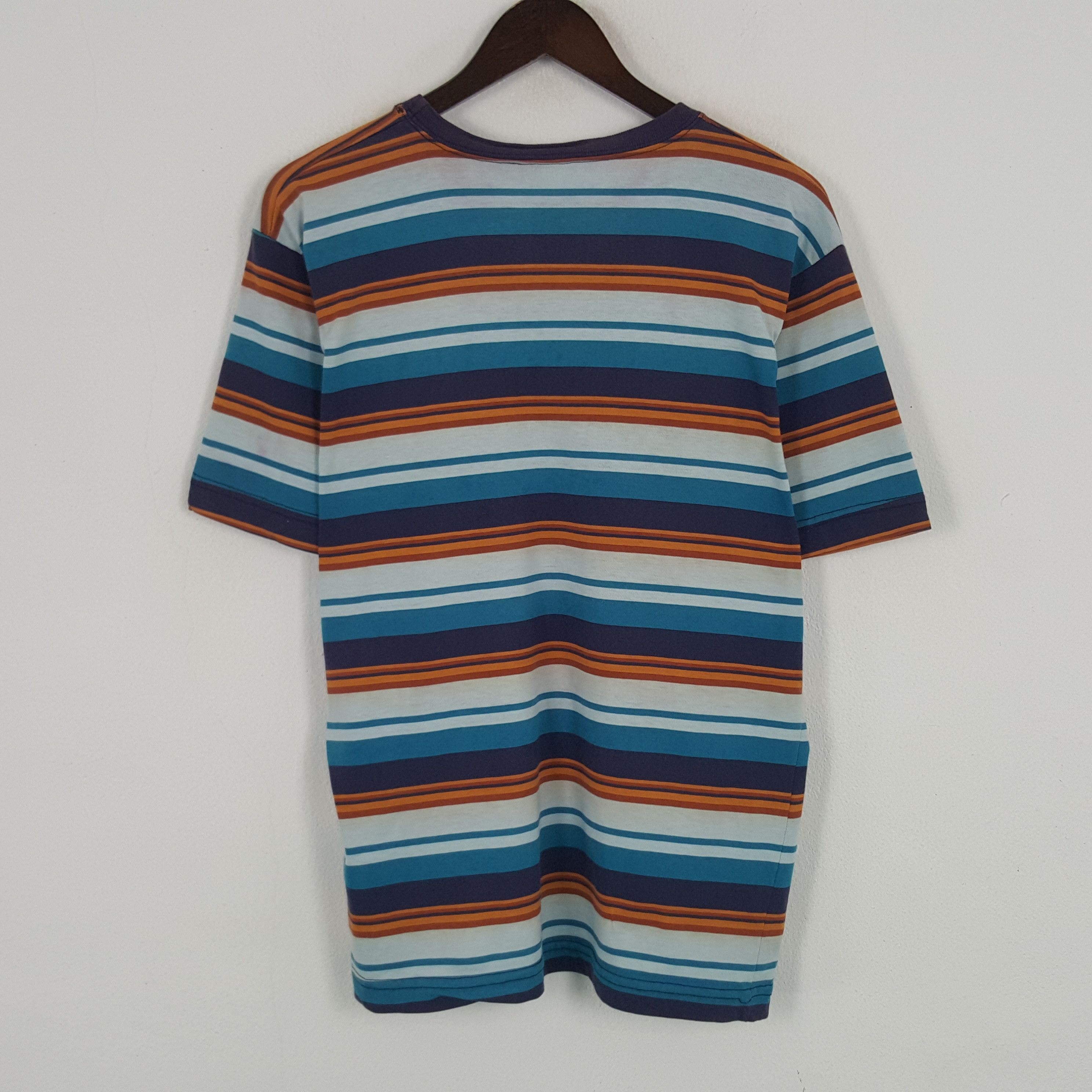 Hang Ten × Vintage Vintage Hang Ten Striped Tshirt Size US L / EU 52-54 / 3 - 3 Thumbnail