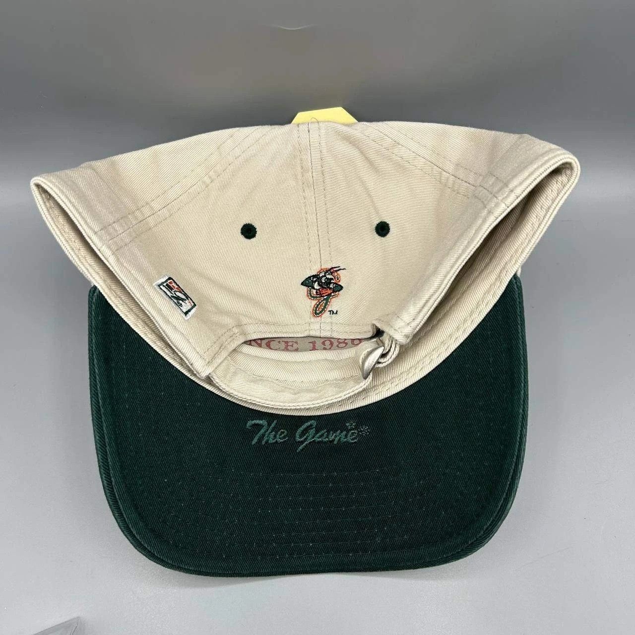 The Game Vintage Greensboro Grasshoppers Hat MiLB Strap Back Cotton Size ONE SIZE - 7 Thumbnail