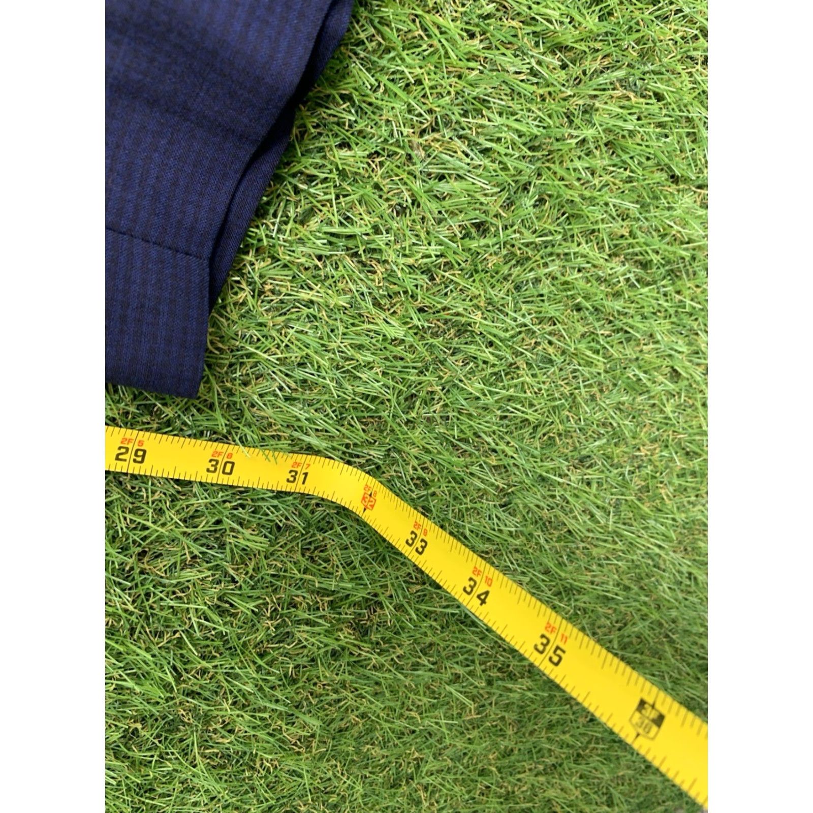 Ralph Lauren Lauren Ralph Lauren Pants Mens 38x30 Navy Blue Straight Leg Total Comfort Wool Dress Pants Size US 38 / EU 54 - 7 Thumbnail