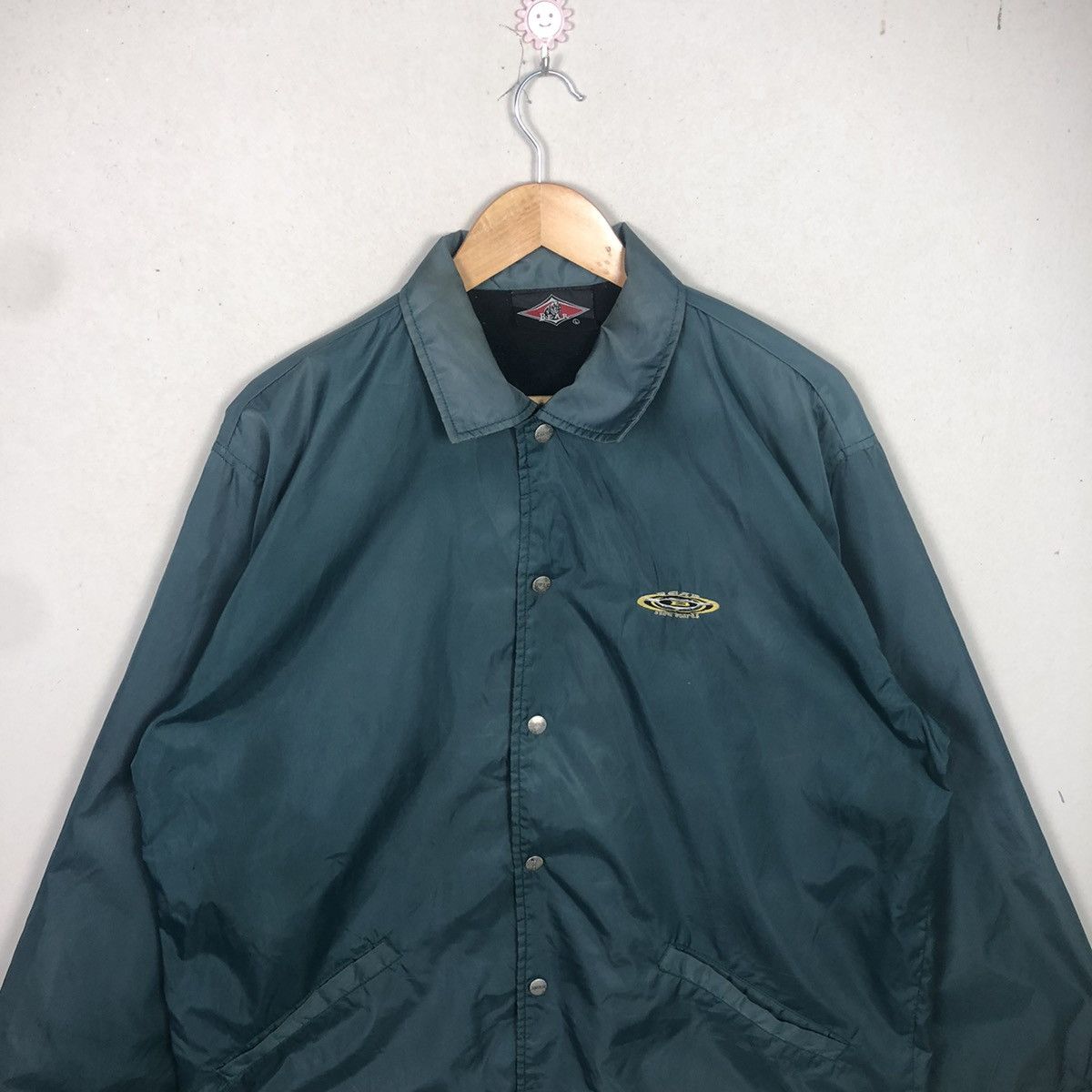 Japanese Brand Vintage 90s Bear Snow Boards Wear Sweater Windbreaker Jacket Size US L / EU 52-54 / 3 - 4 Thumbnail