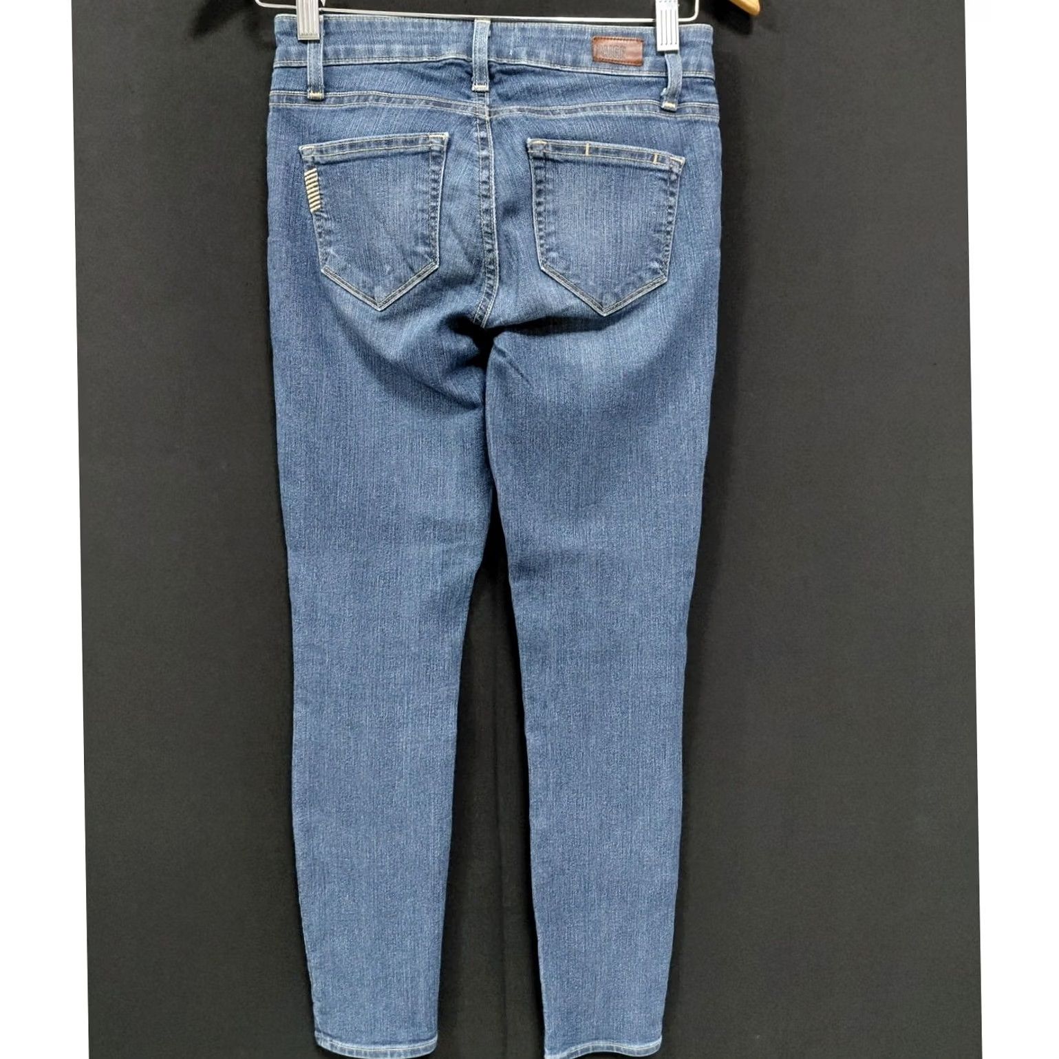 Paige Paige Verdugo Ankle Jeans Blue Solid Denim Slim Women Size 24 Size 42" / US 20 - 2 Thumbnail