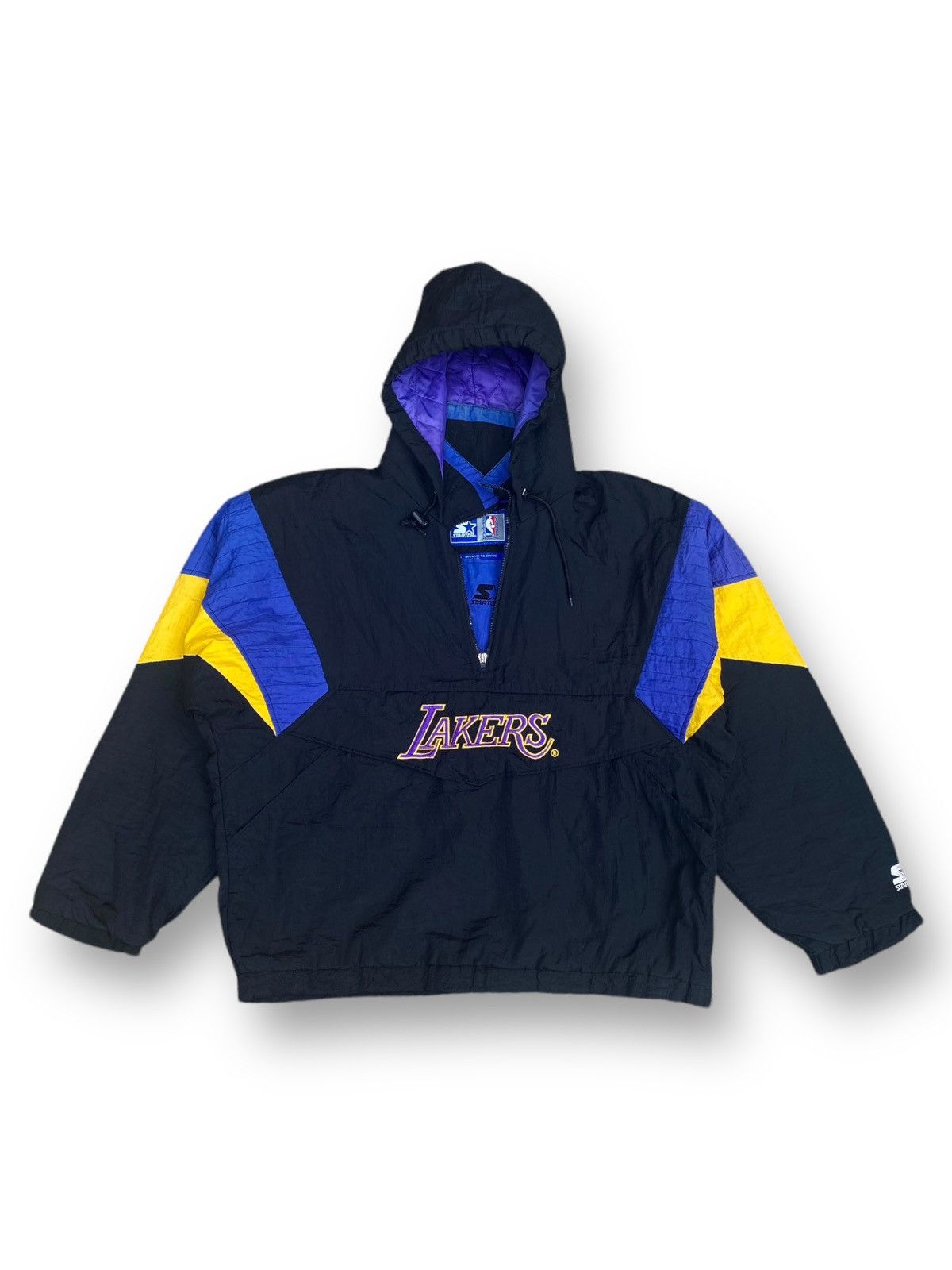 Lakers half zip jacket online