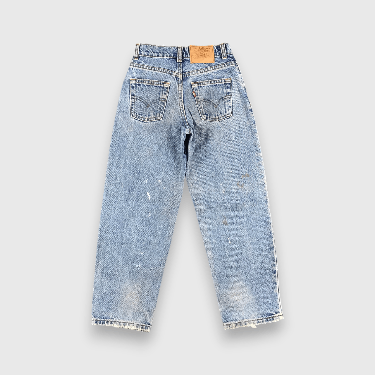 Levi's 80s Vintage Levis Jeans Stone Wash Denim 23 x 24 -J958 Size US 26 / EU 42 - 2 Thumbnail