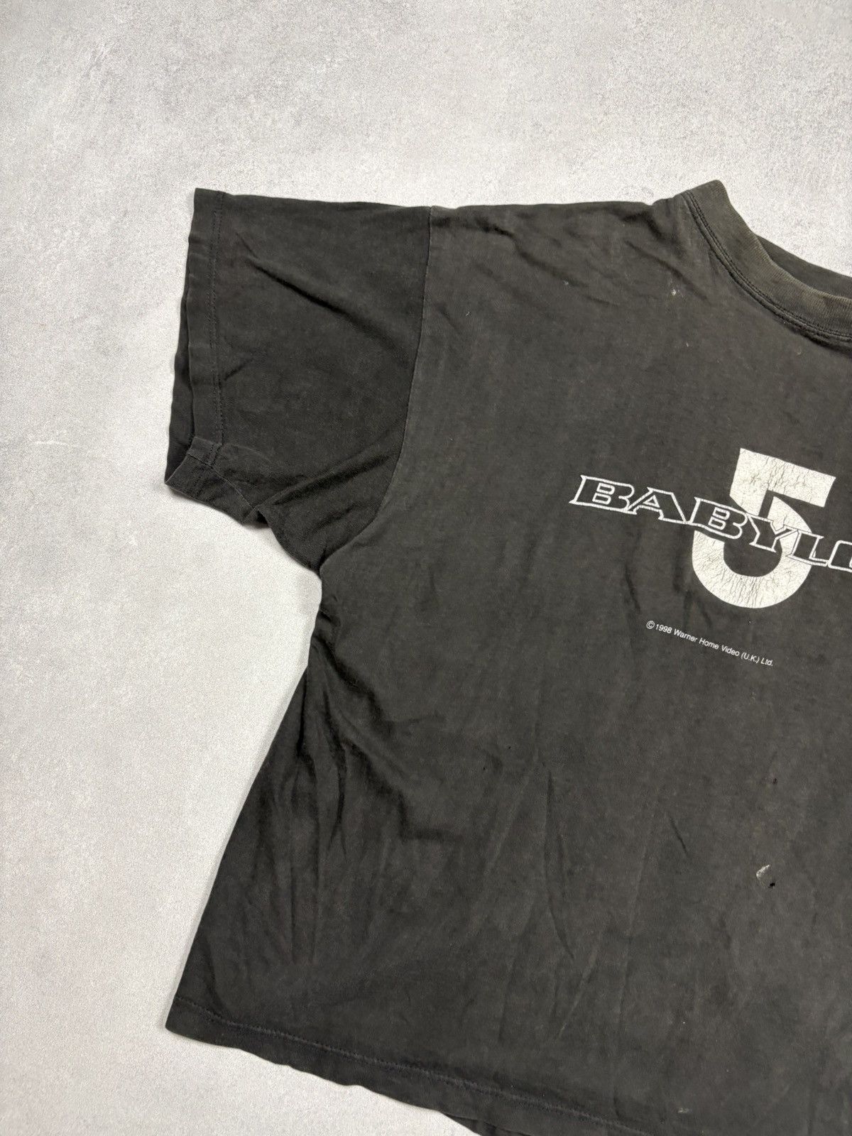 Vintage Vintage 1998 Babylon 5 Warner Home Video Shirt Black XL 90s Size US XL / EU 56 / 4 - 3 Thumbnail