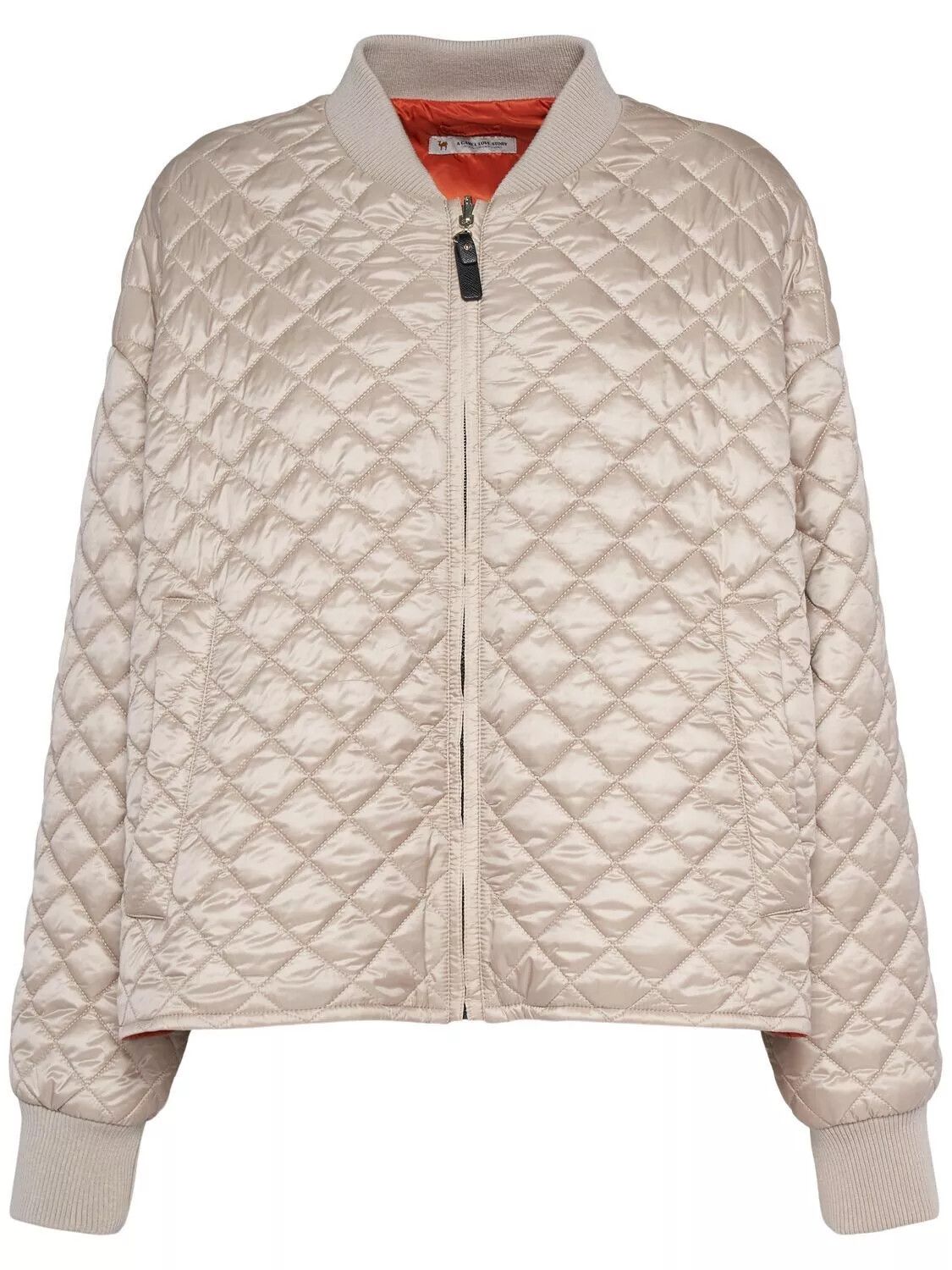 Max Mara MAX MARA Licia Hazelnut Reversible Bomber Jacket Size M / US 6-8 / IT 42-44 - 1 Thumbnail
