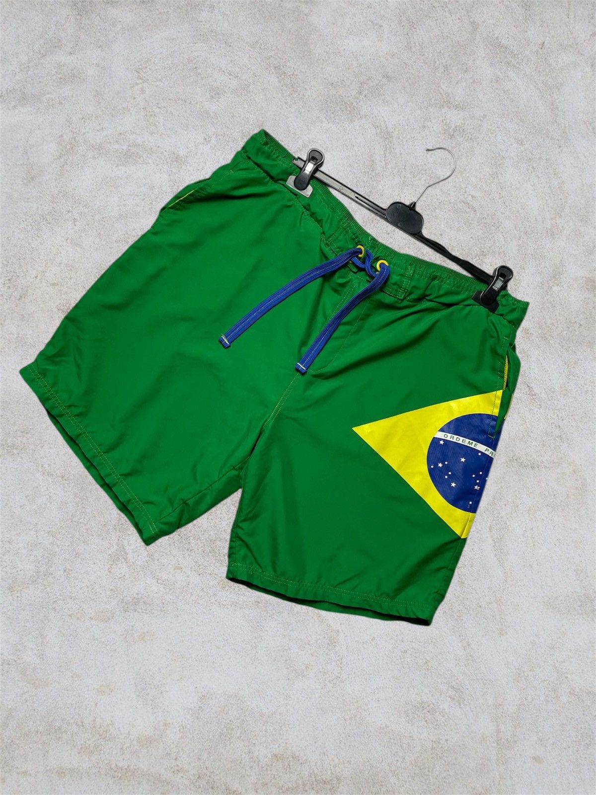 Vintage Brazil brasil vintage big logo shorts size xxl 38 Size US 38 / EU 54 - 1 Thumbnail