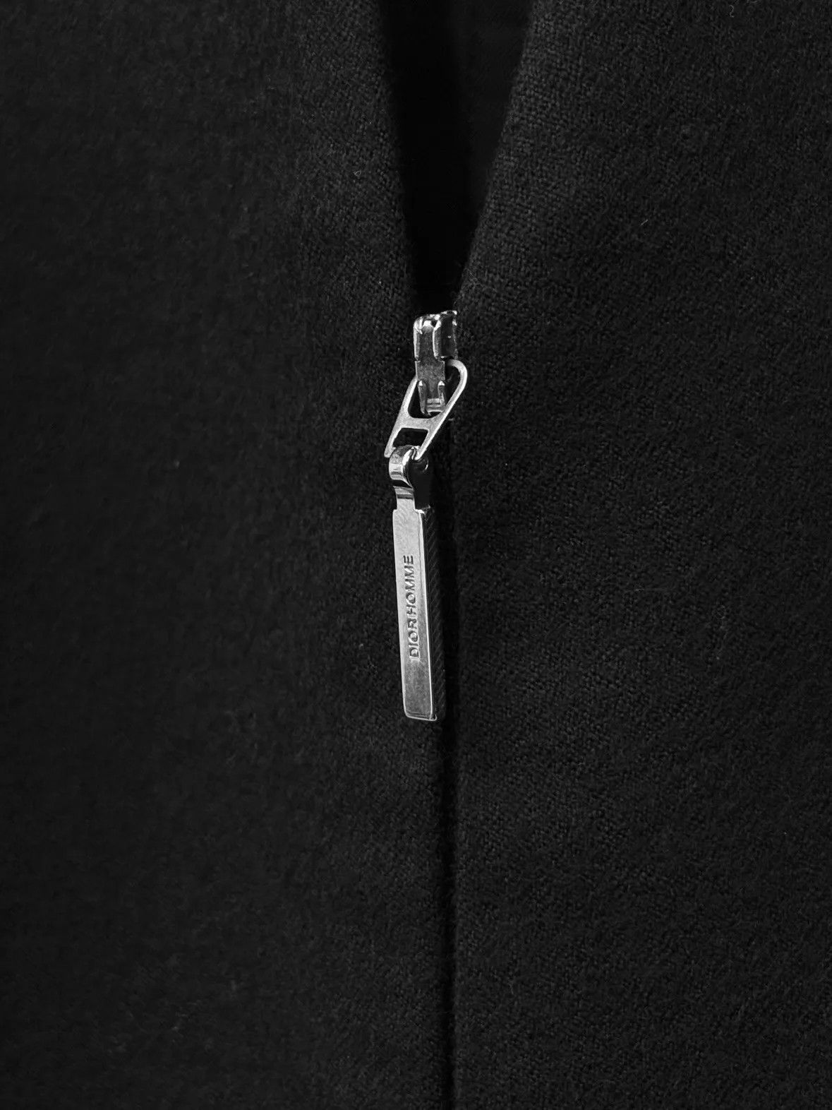 Dior Dior Homme 13AW Heavy Wool-Cashmere Zip Vest Size US S / EU 44-46 / 1 - 5 Thumbnail