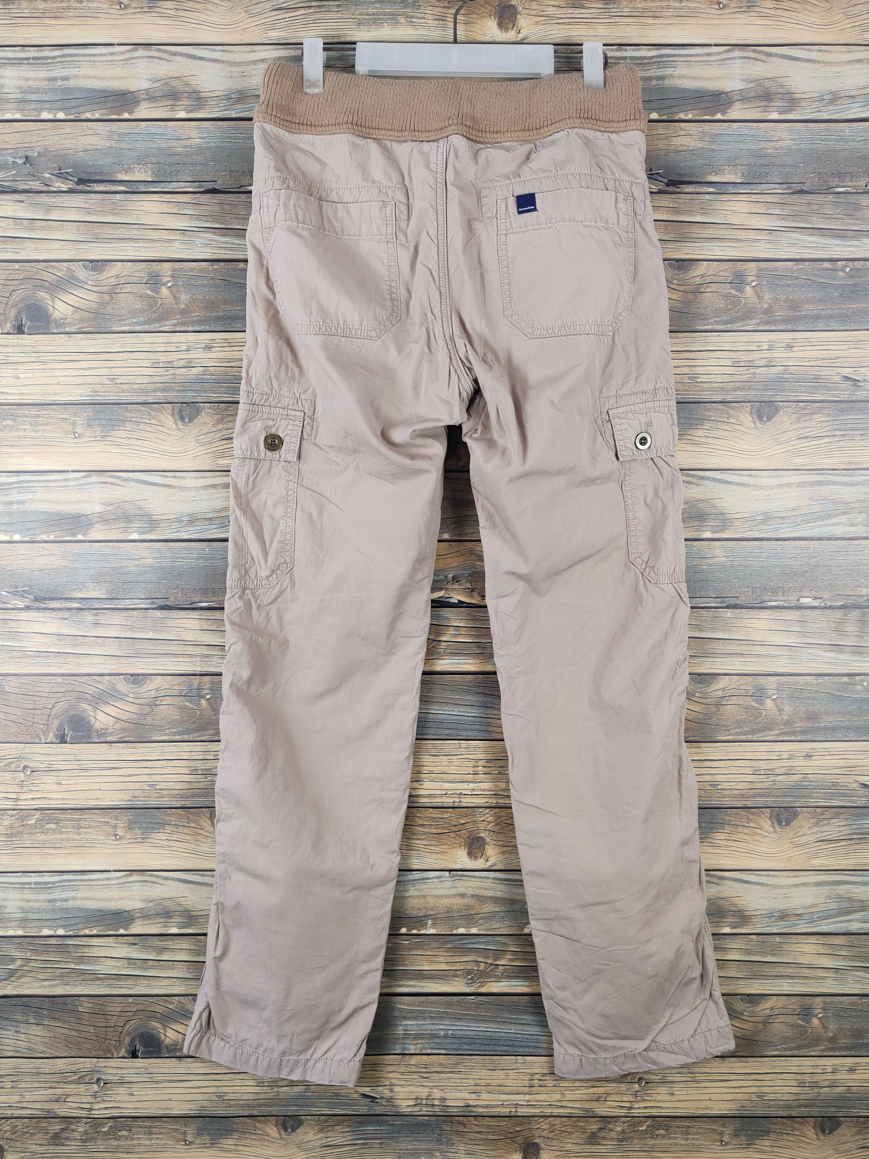 Japanese Brand DLL Kurasufuku Peach Multipocket Cargo Pants #216 Size 27" / US 4 / IT 40 - 7 Thumbnail