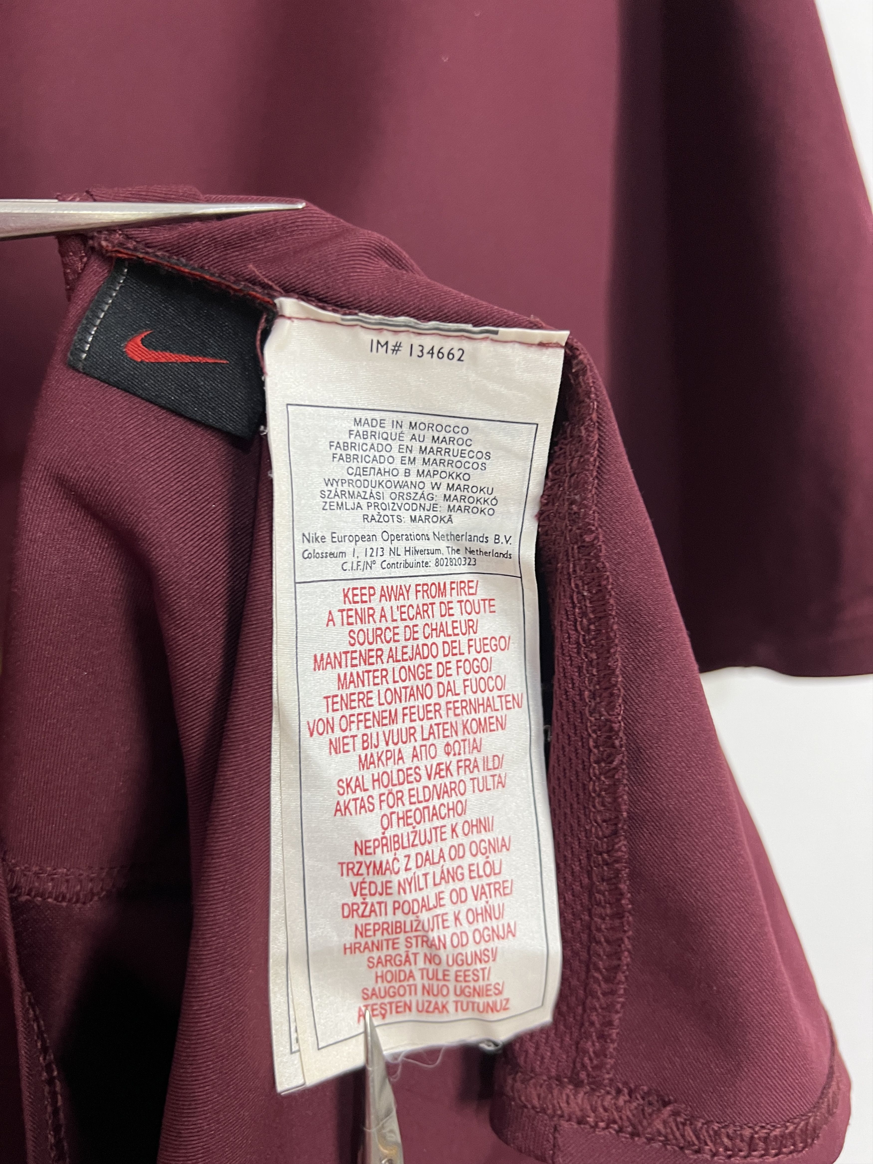 Nike Arsenal football shirt Soccer Jersey Trikot Highbury 3XL Size US XXL / EU 58 / 5 - 8 Thumbnail