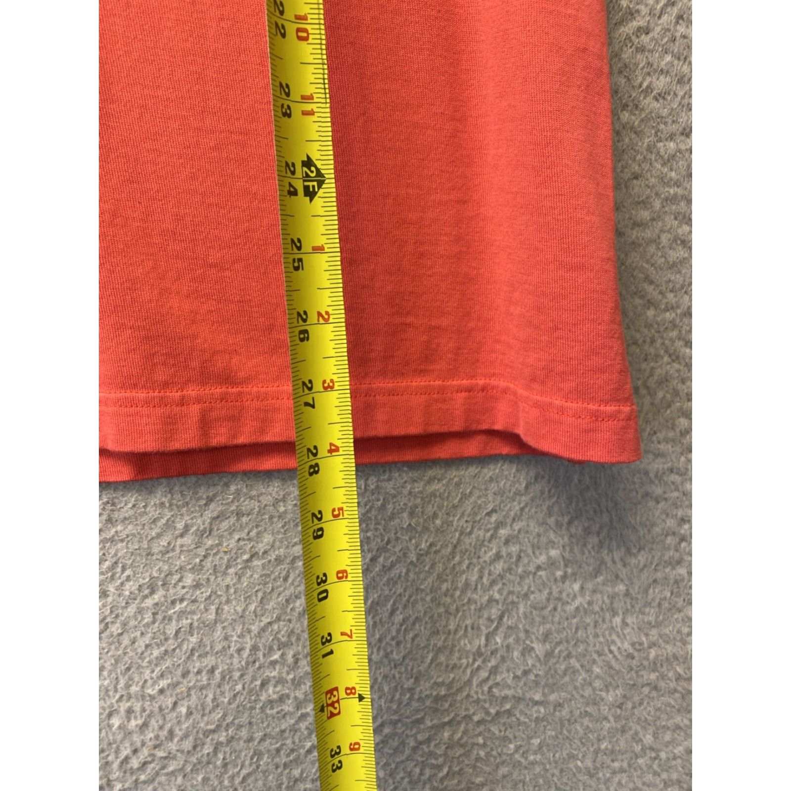 BUGATCHI VINTAGE Bugatchi Men's Polo Shirt Short Sleeve Large Coral Cotton Golf Casual Men's Size US L / EU 52-54 / 3 - 6 Thumbnail