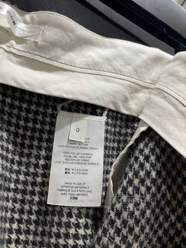 The Row The Row size 0 Houndstooth cashmere trousers Size 24" / US 00 / IT 34 - 6 Thumbnail