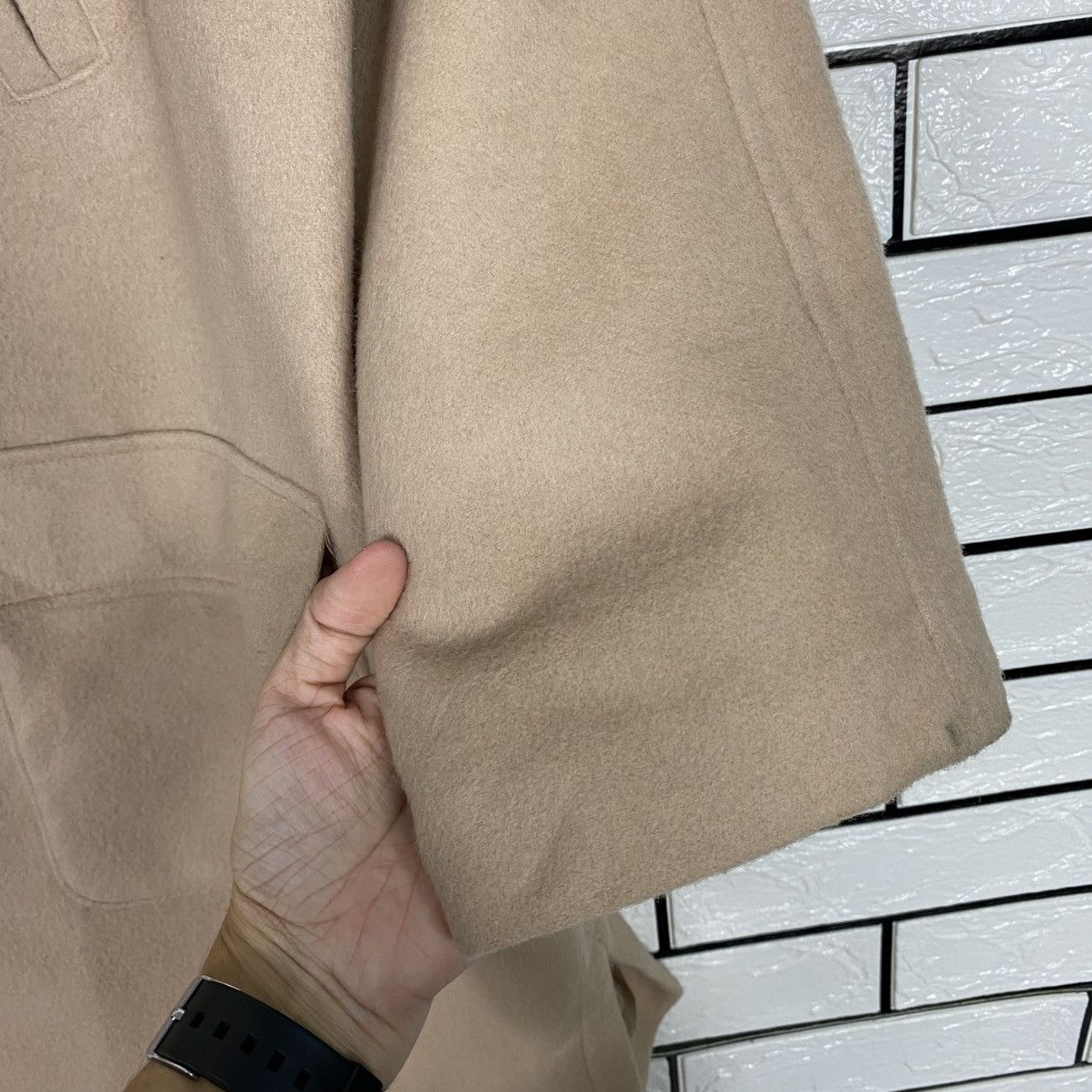 Issey Miyake 📌Vintage Long Jacket Wool Simple Life Japan Made Size US M / EU 48-50 / 2 - 17 Thumbnail