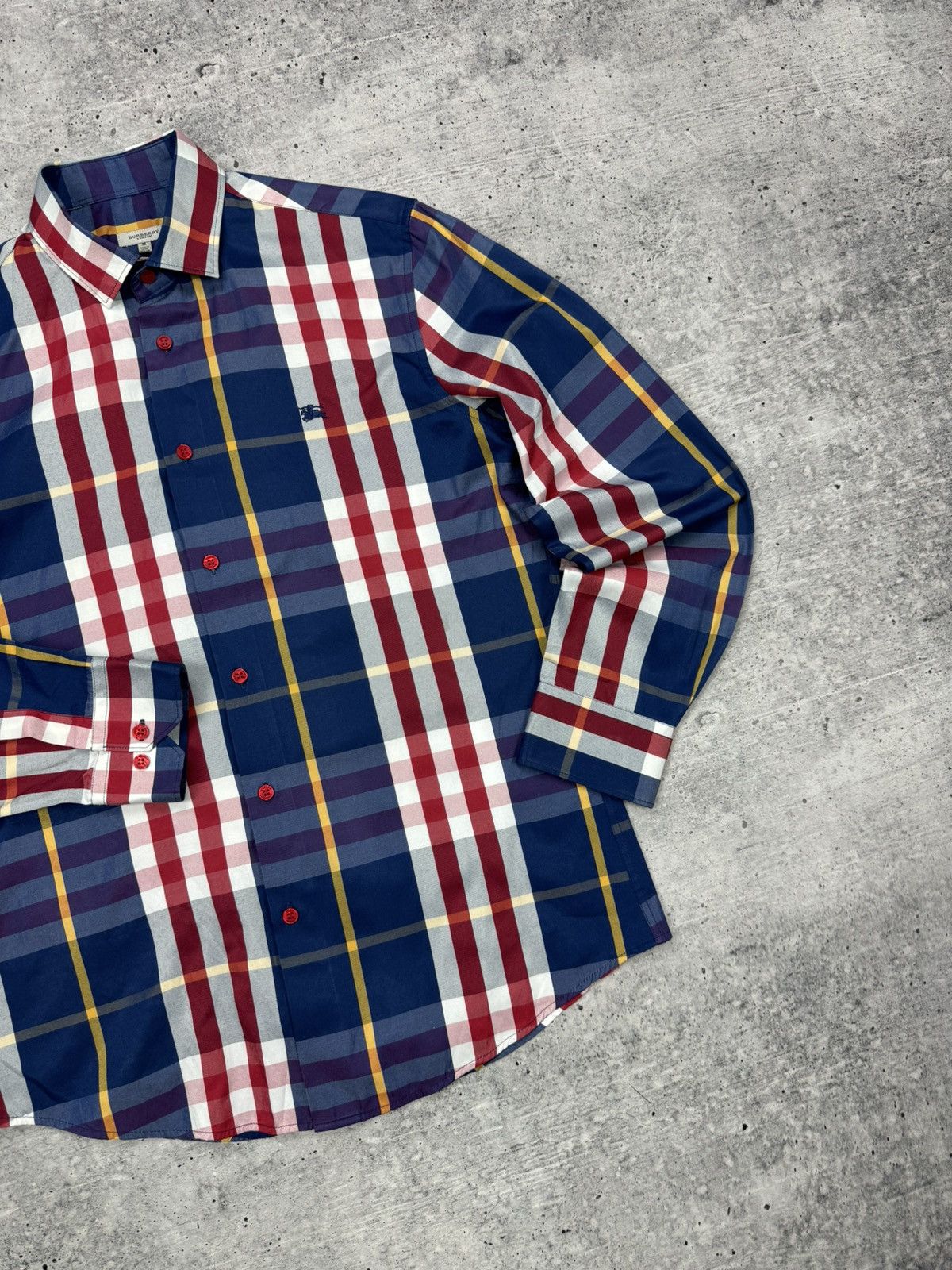 Burberry Vintage Burberry 90’s Y2K Style Nova Check Checkered Shirt Size US M / EU 48-50 / 2 - 3 Thumbnail