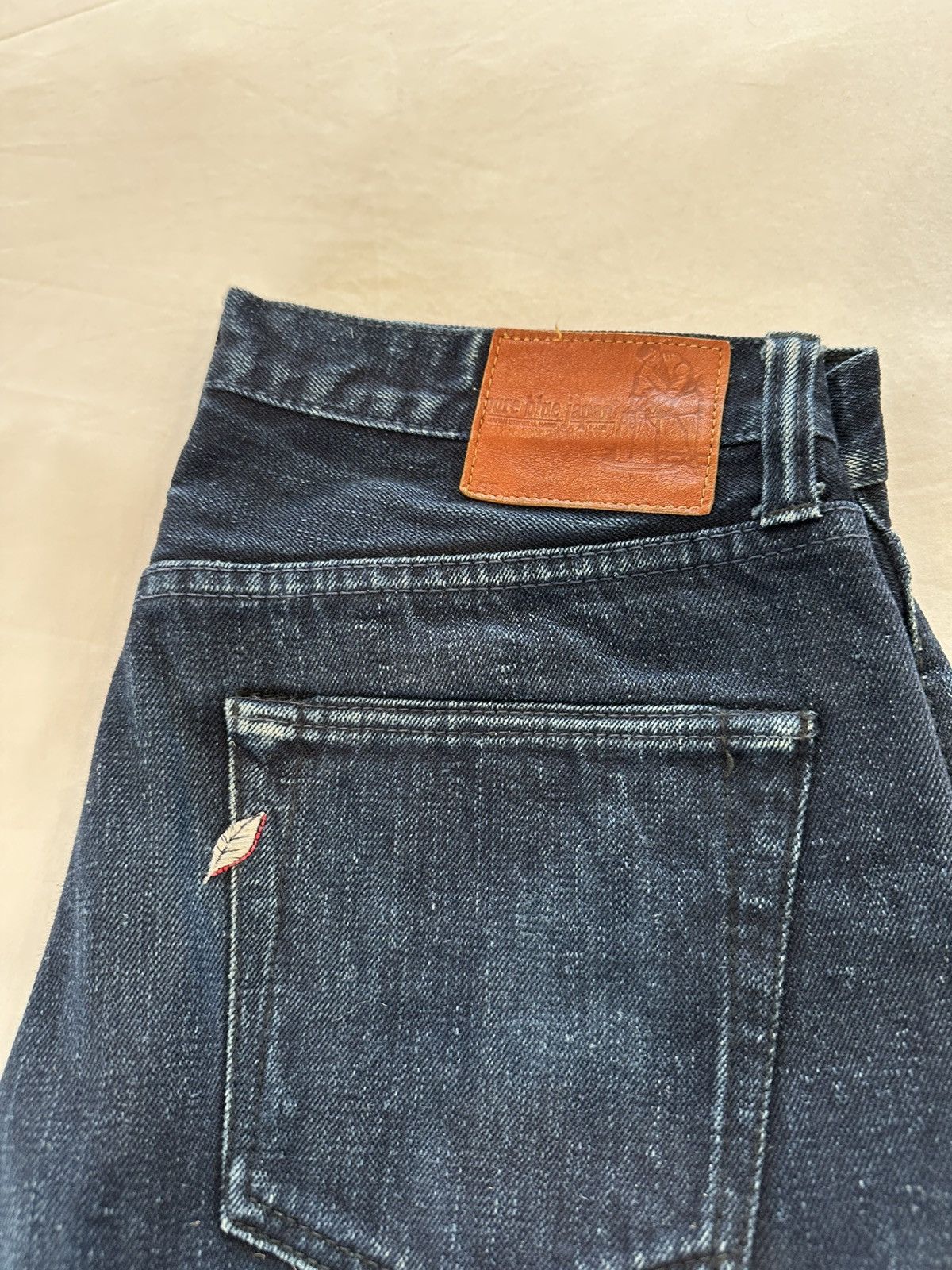 Pure Blue Japan Pure Blue Japan PBJ xx-013 Indigo OD slubby jeans Size US 32 / EU 48 - 1 Thumbnail
